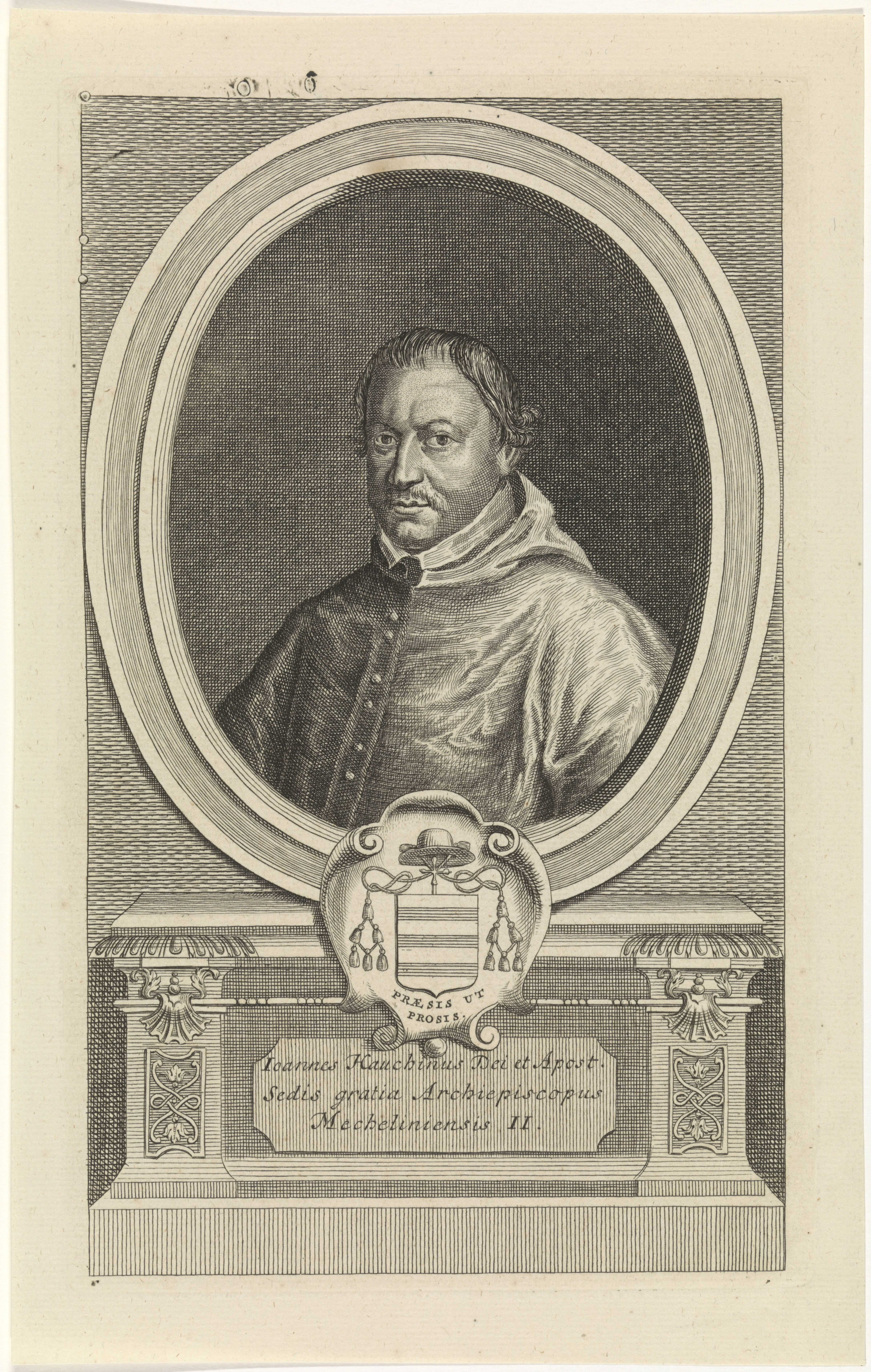 Portret van Johannes Hauchinus
