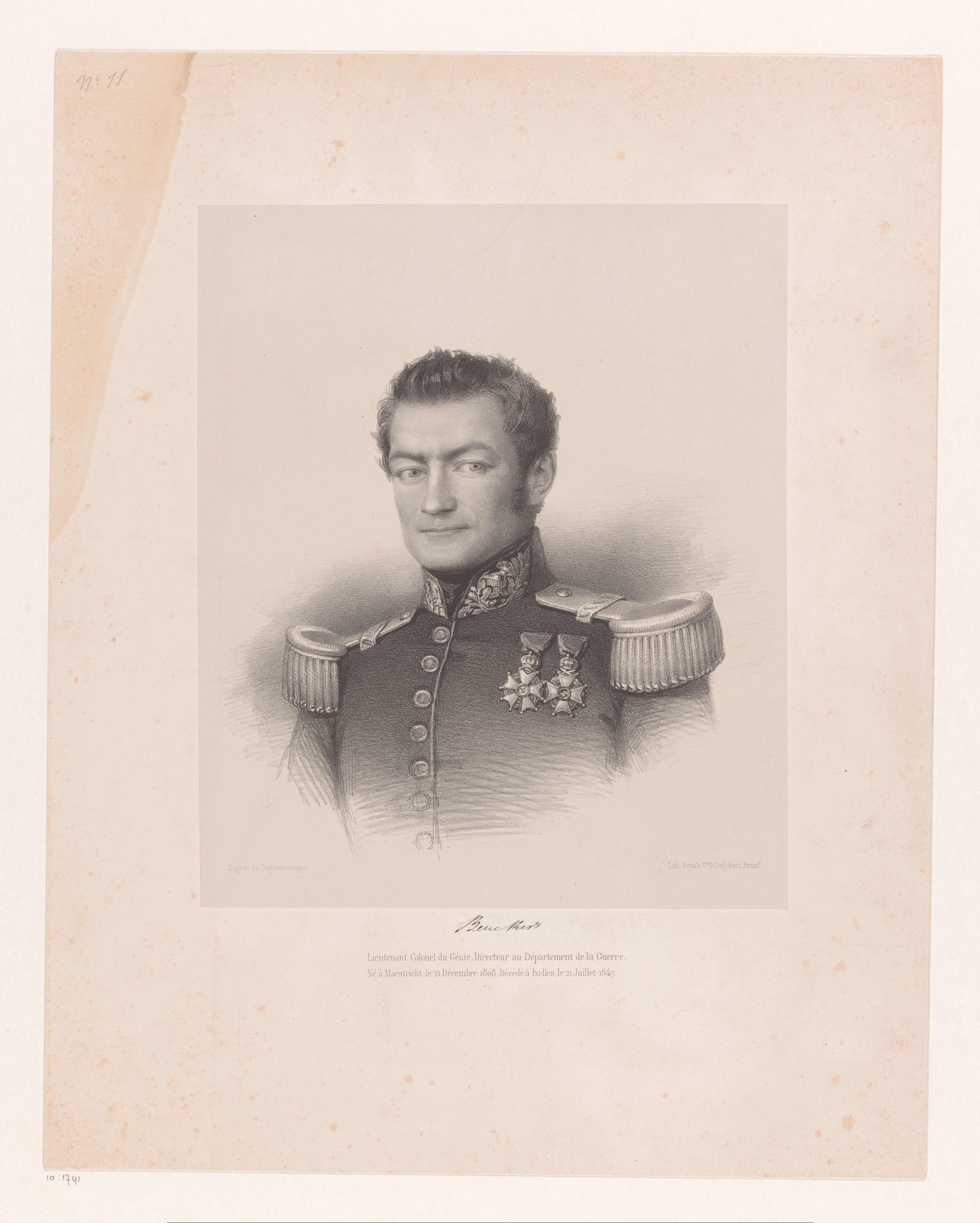 Portret van Beuckers