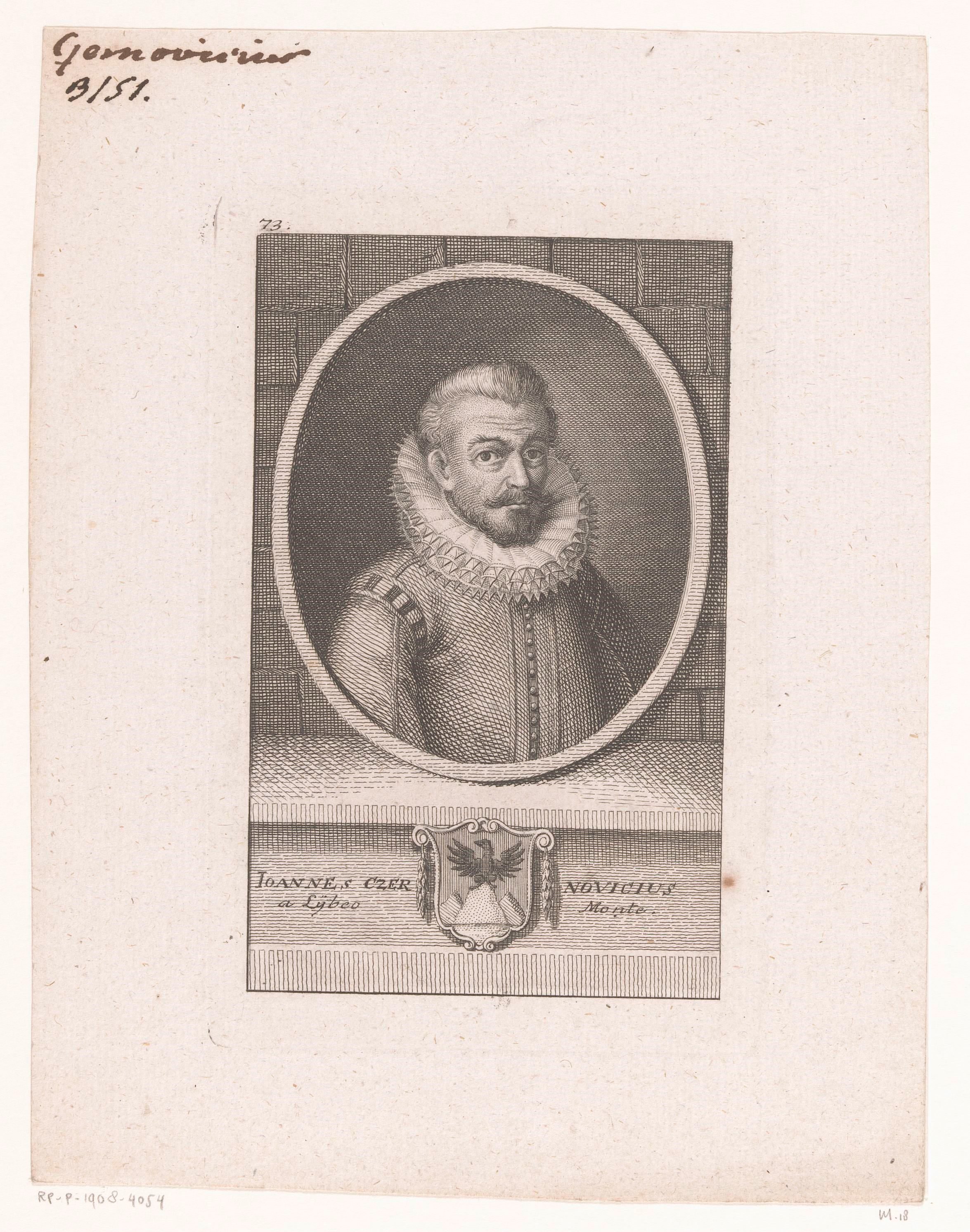 Portret van Johann Czernovicz von Liebenstein