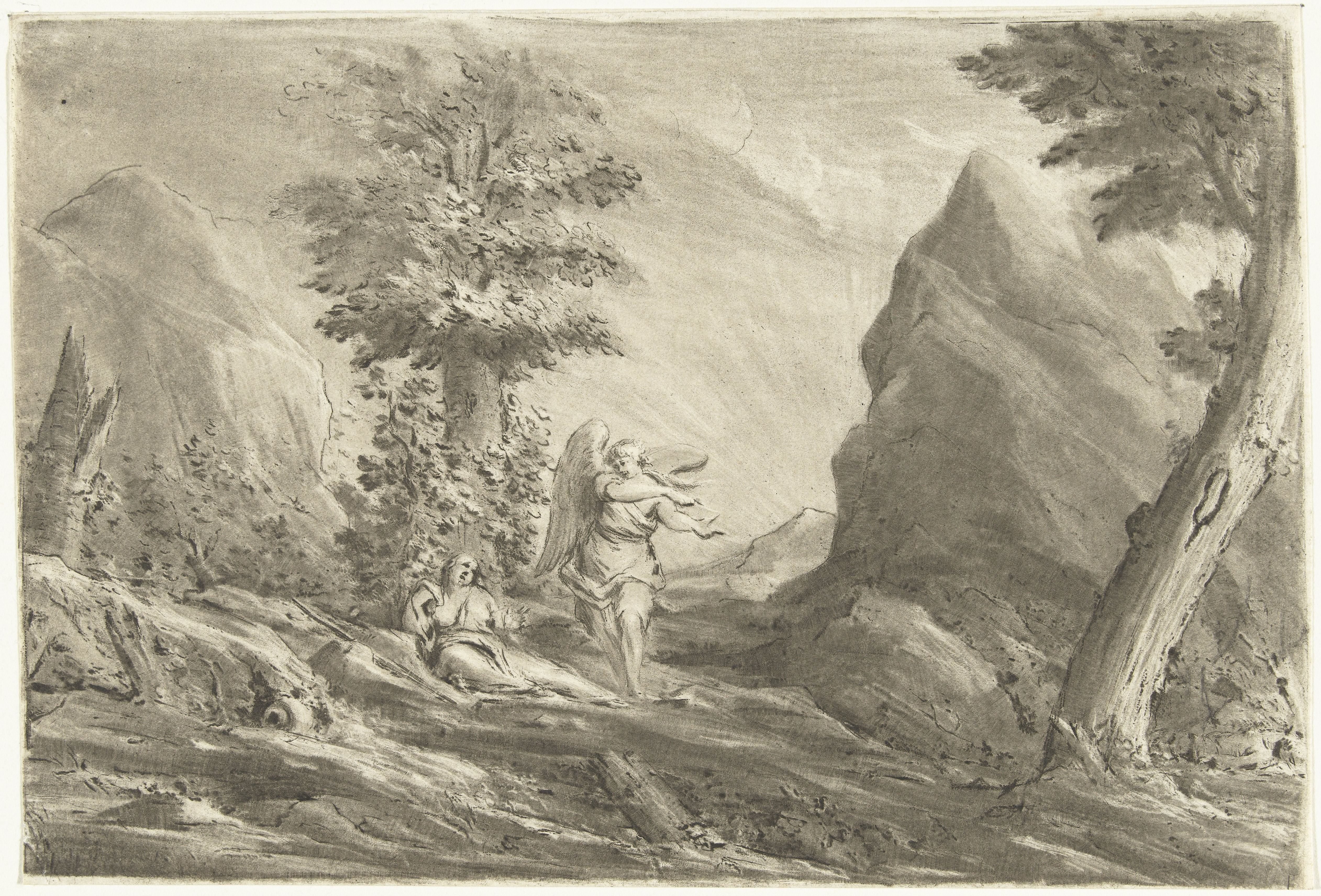 Hagar in de woestijn