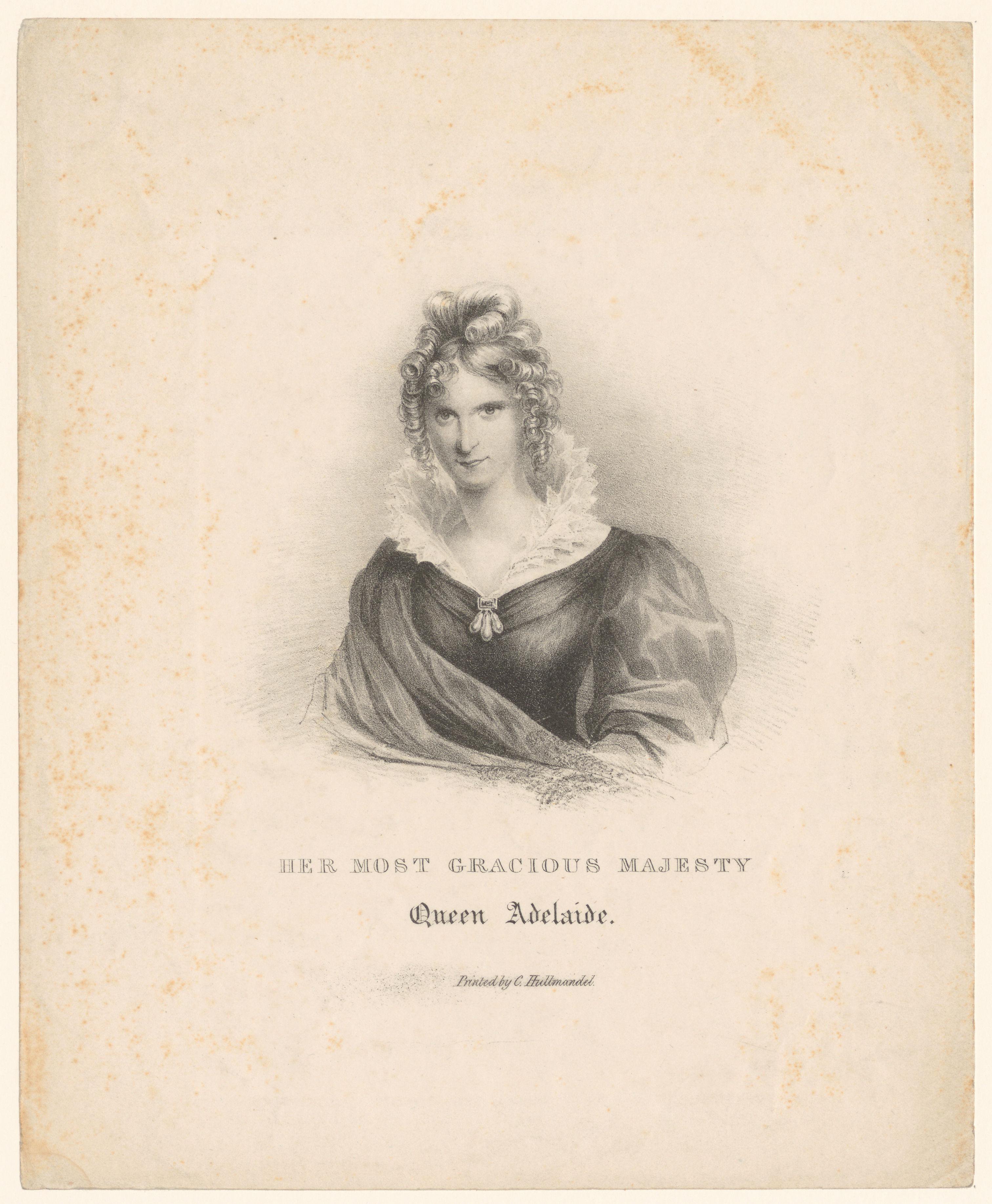 Portret van Adelheid van Saksen-Meiningen