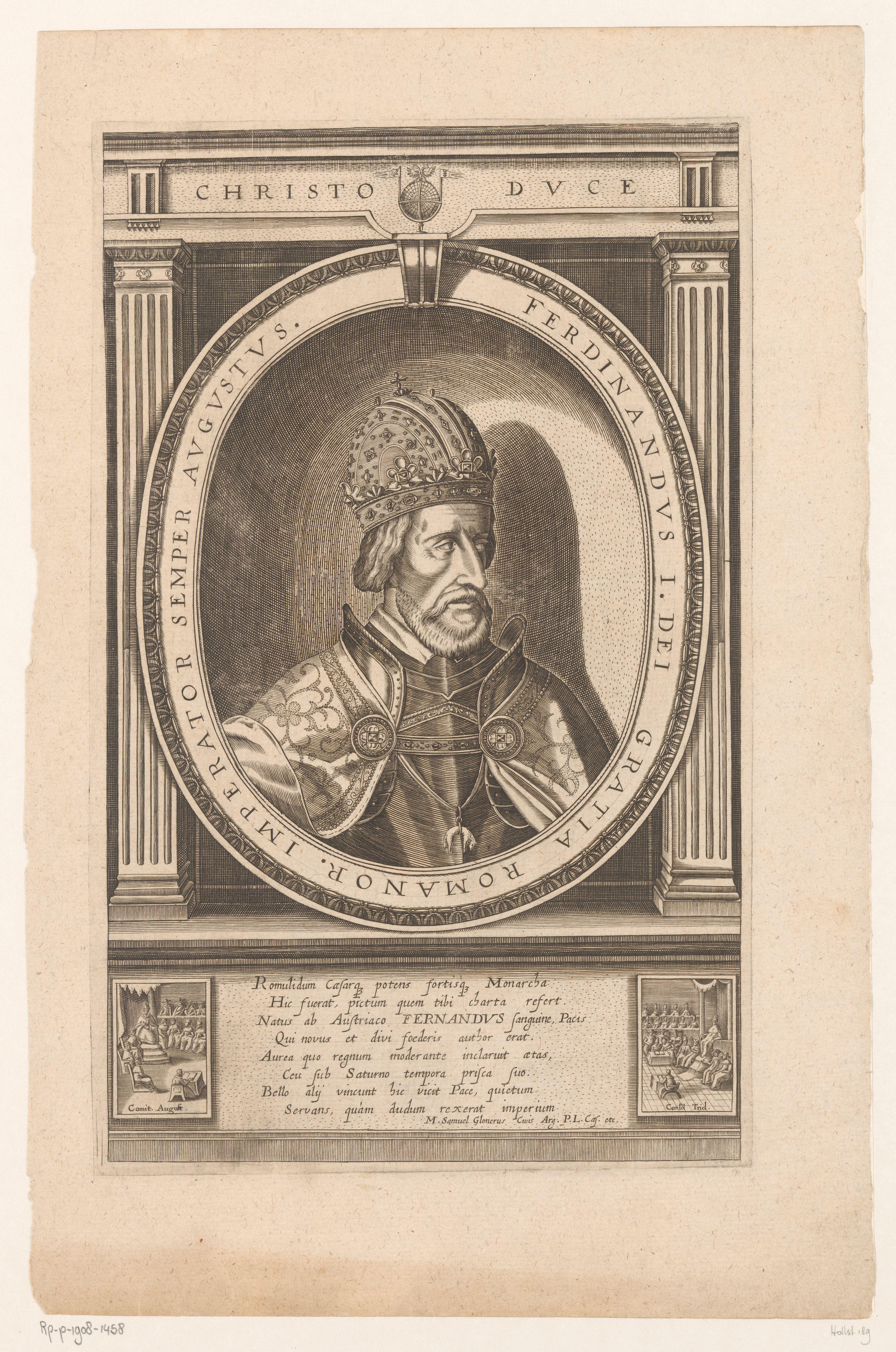 Portret van keizer Ferdinand I