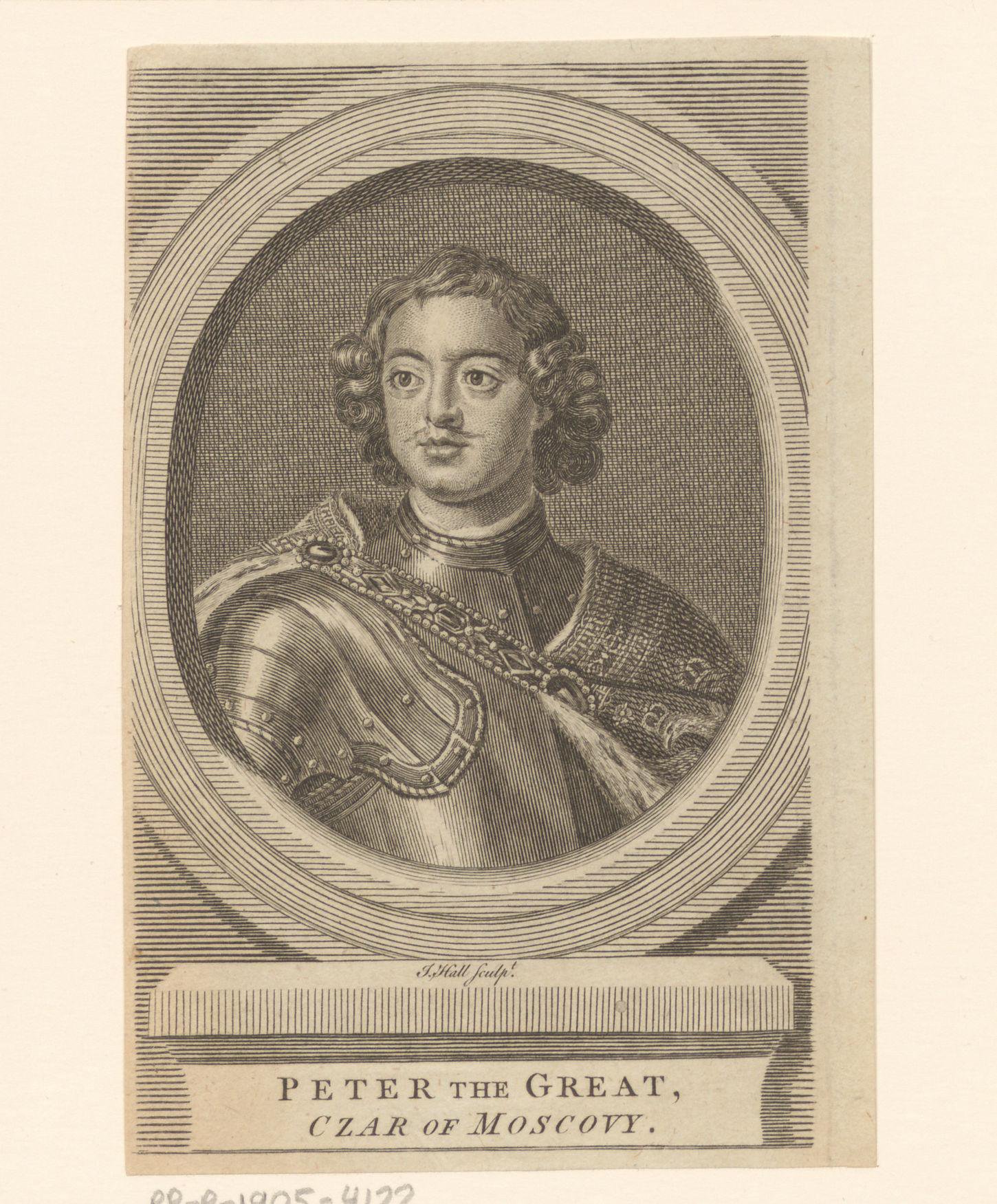 Portret van Peter I van Rusland