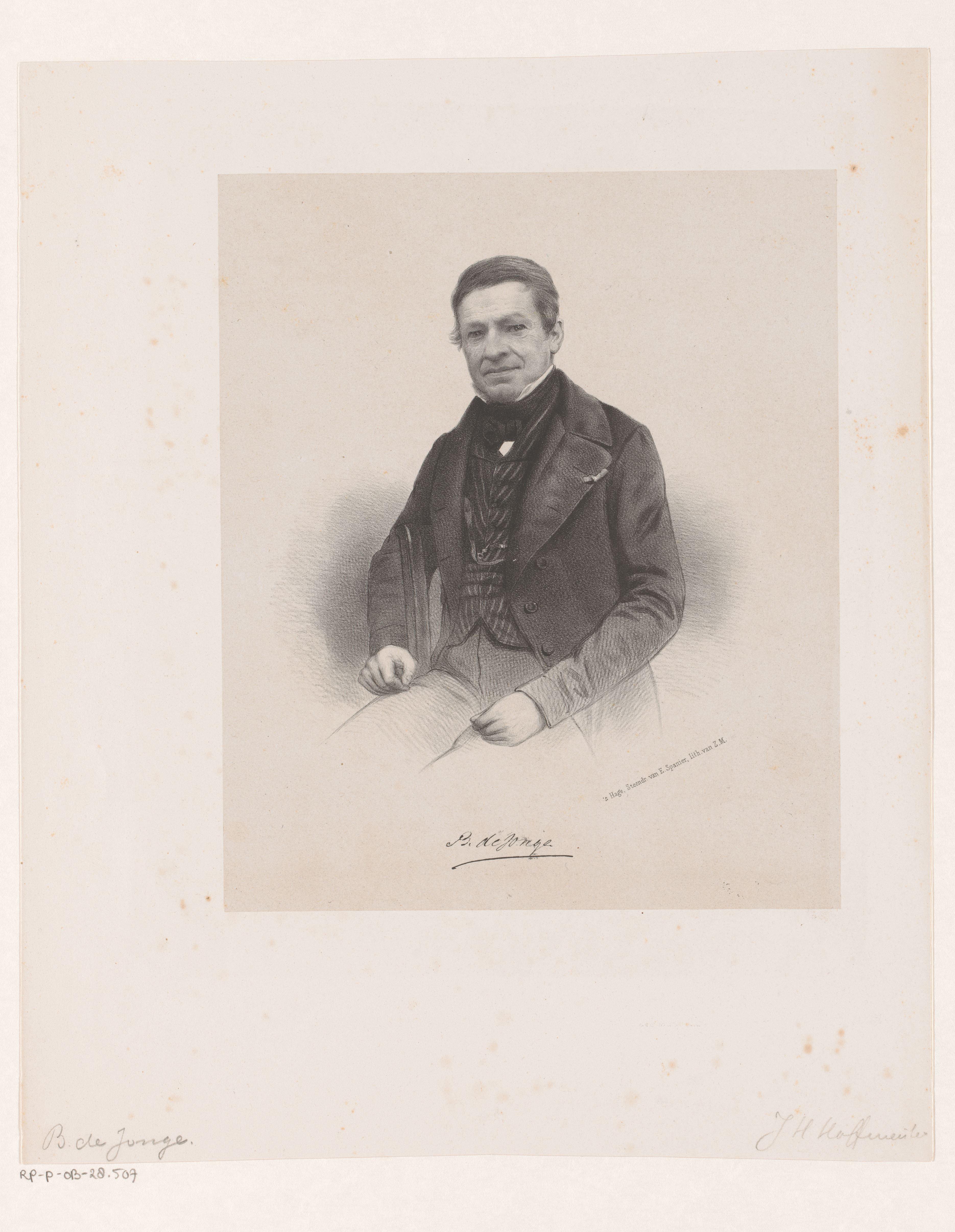 Portret van Bonifacius de Jonge
