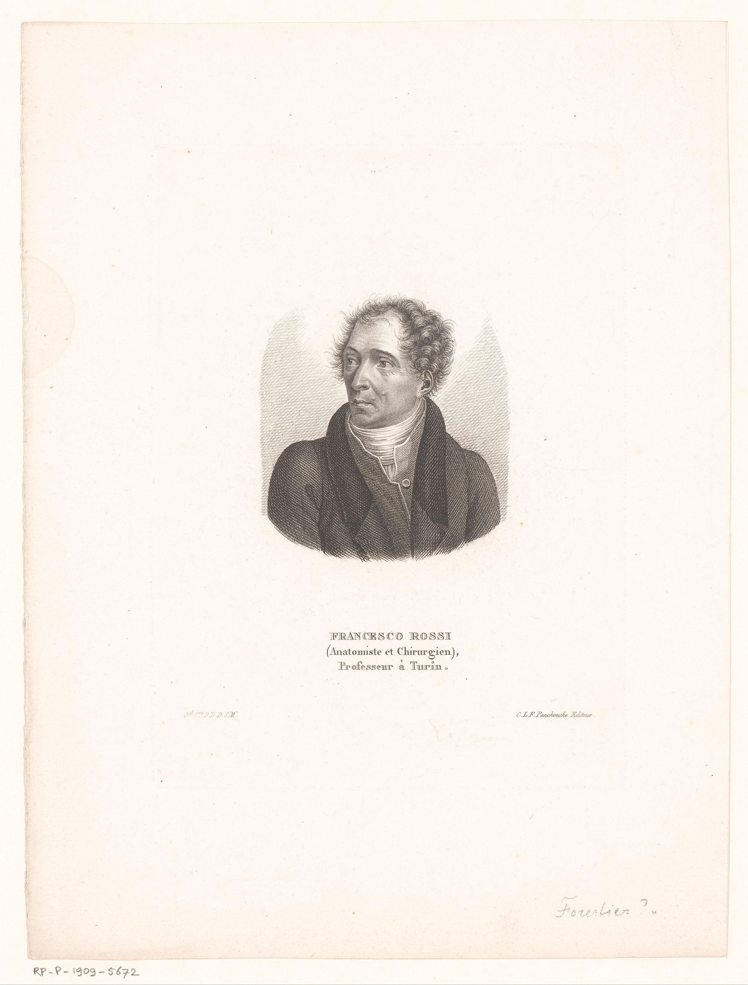 Portret van Francesco Rossi