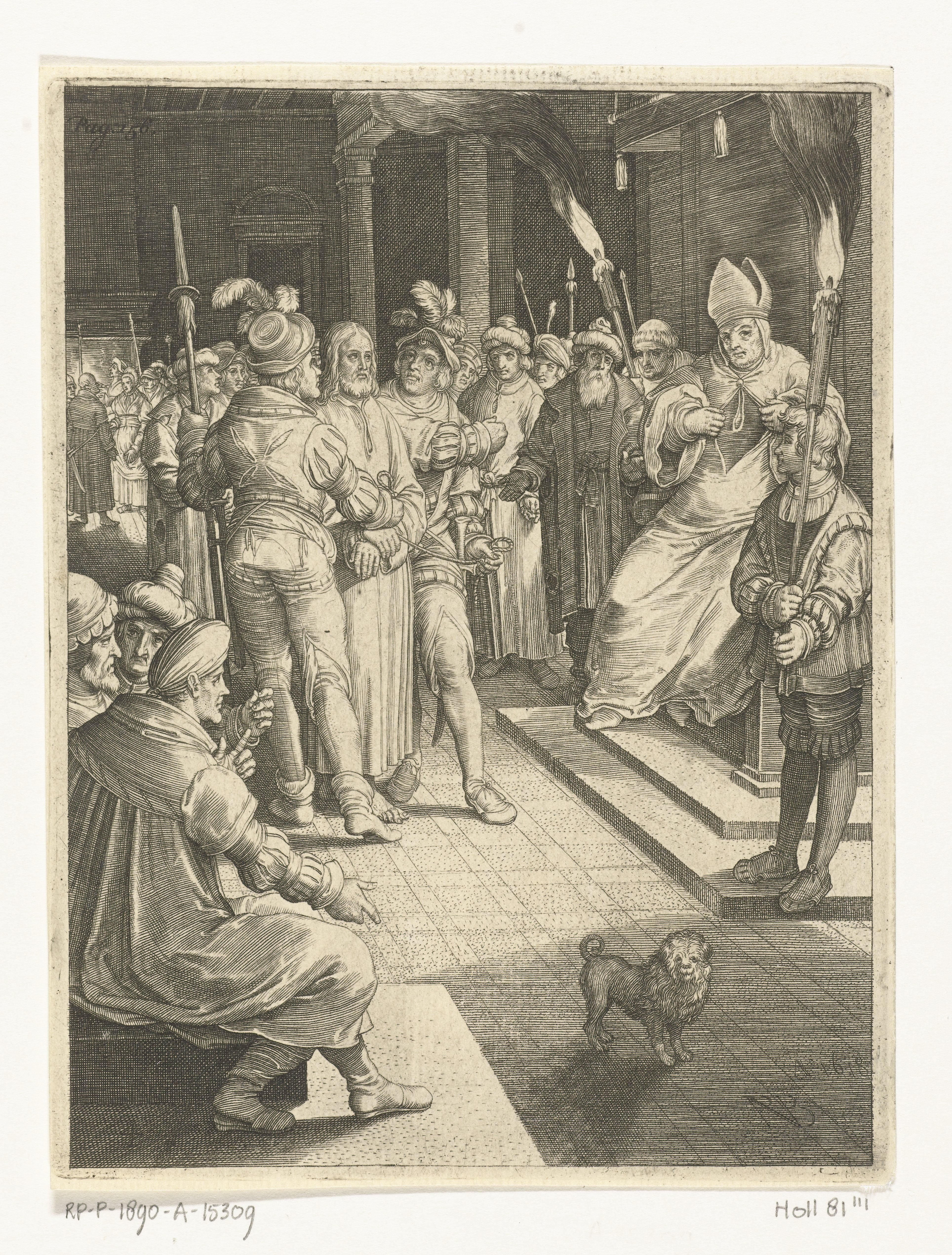 Christus voor Kajafas