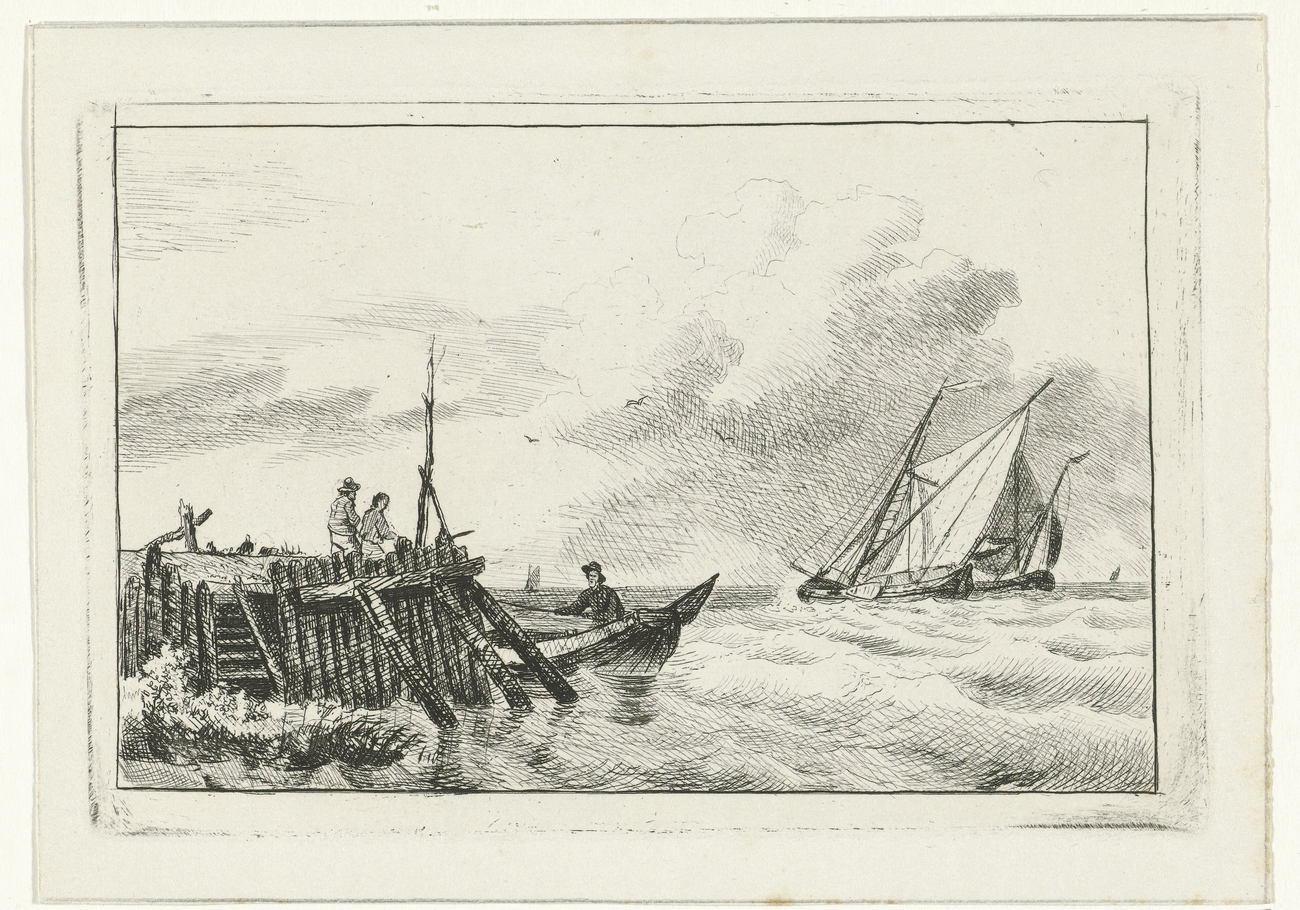Pier aan water