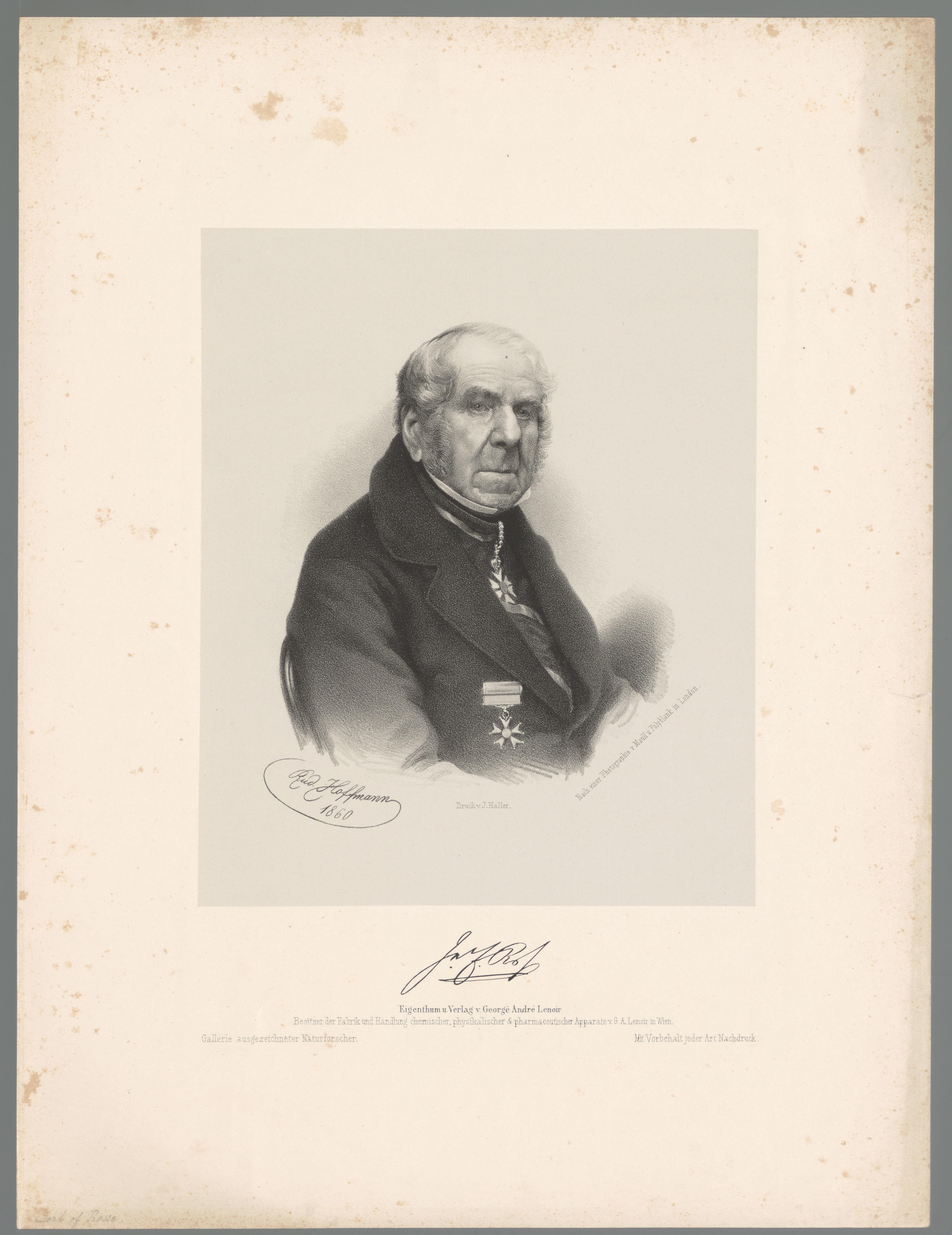 Portret van John Ross