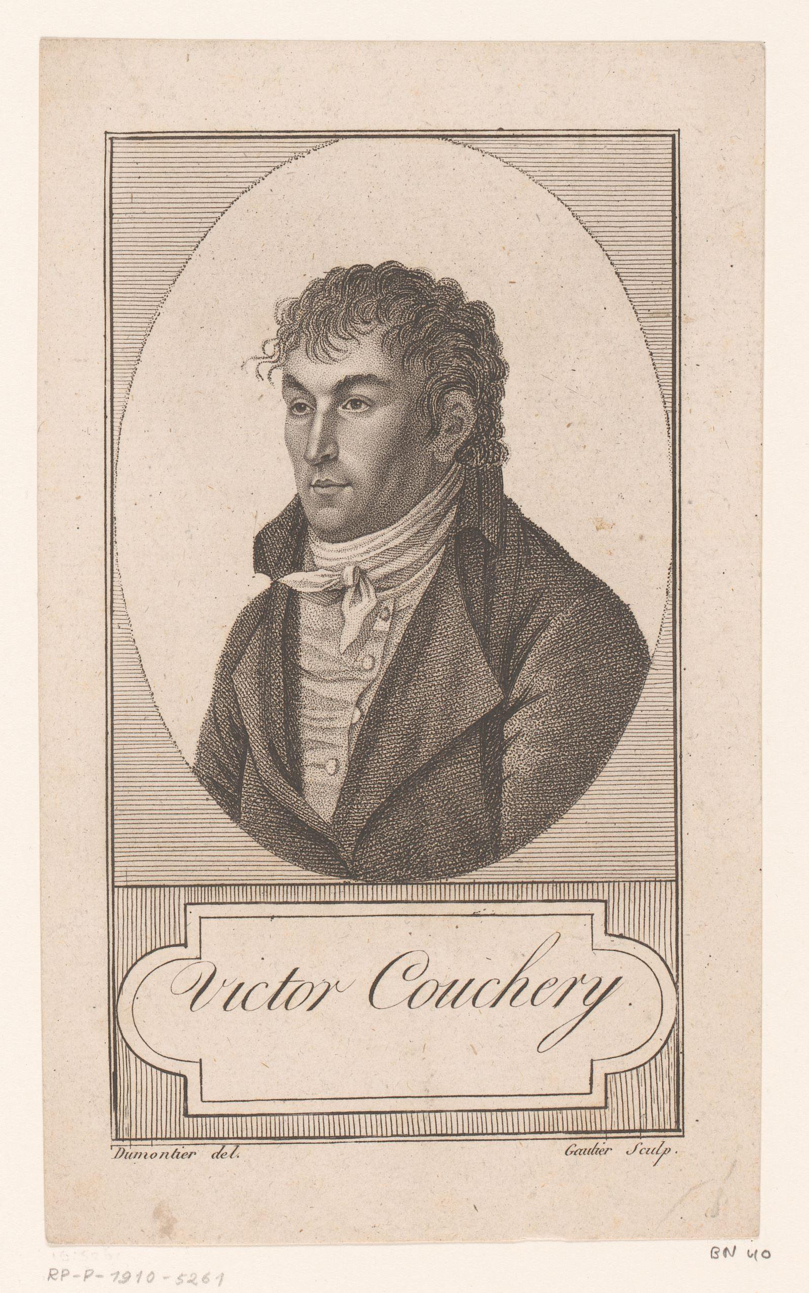 Portret van Victor Couchery