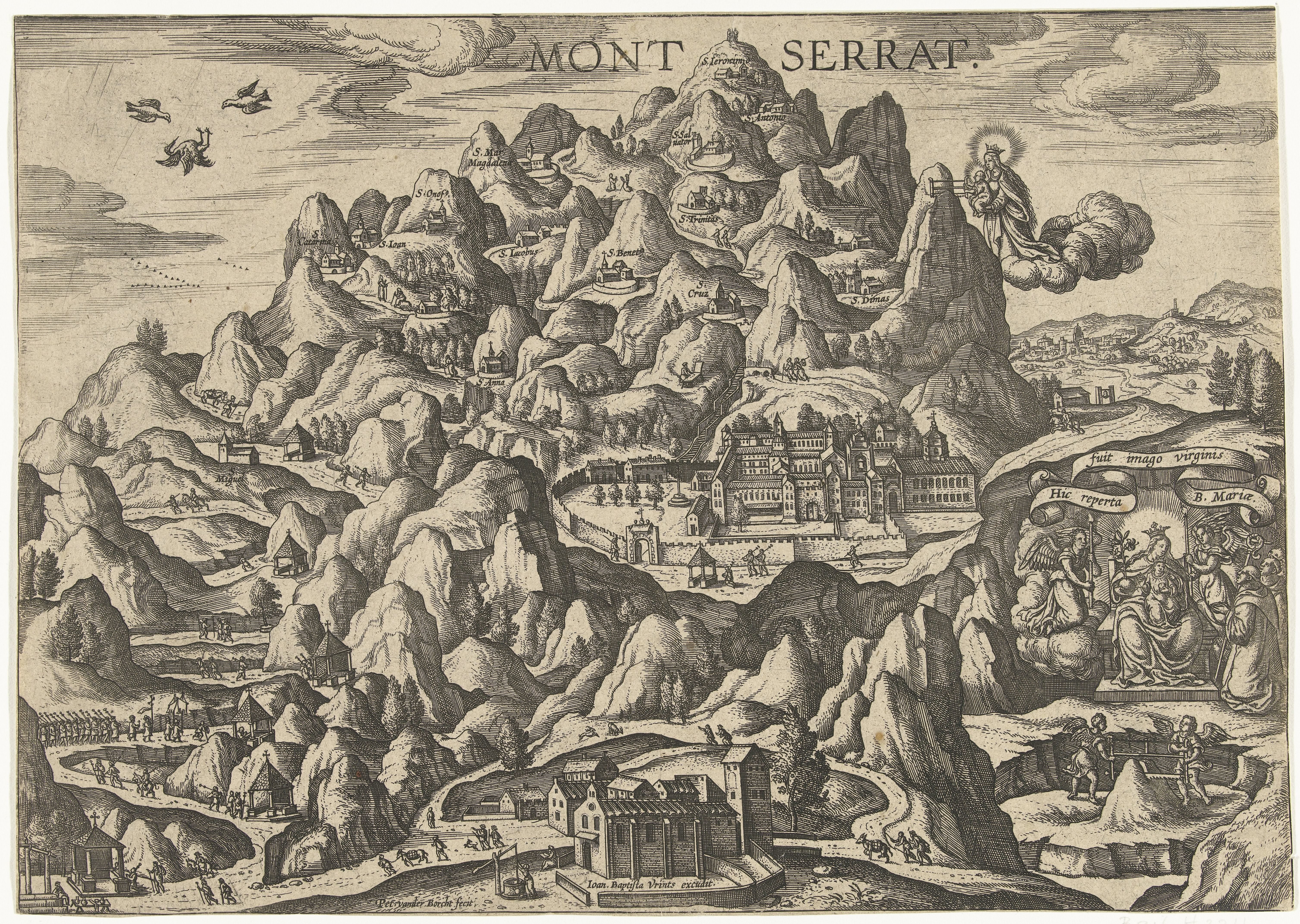 Montserrat, pelgrimsplaats voor H. Maagd.