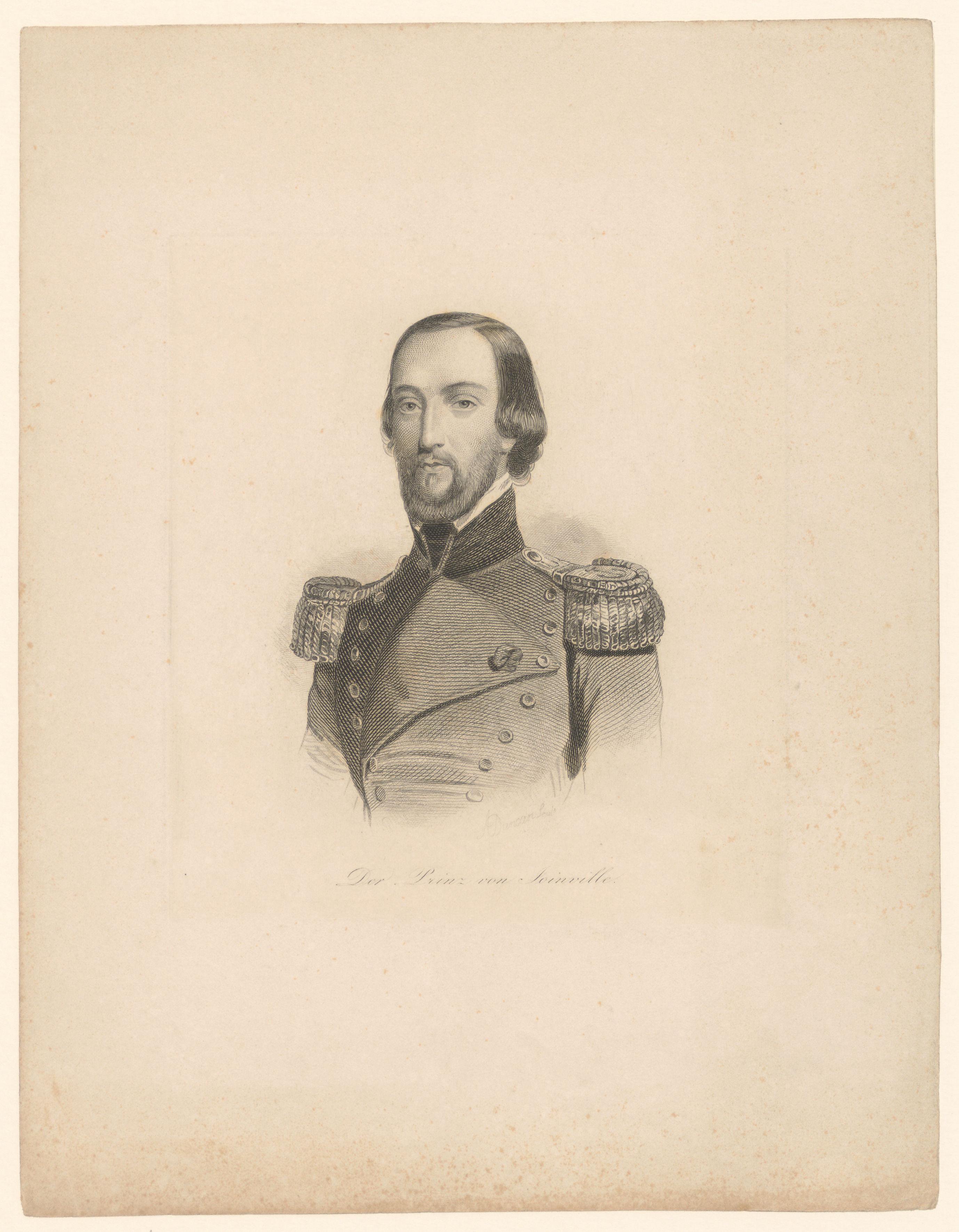 Portret van François d'Orléans