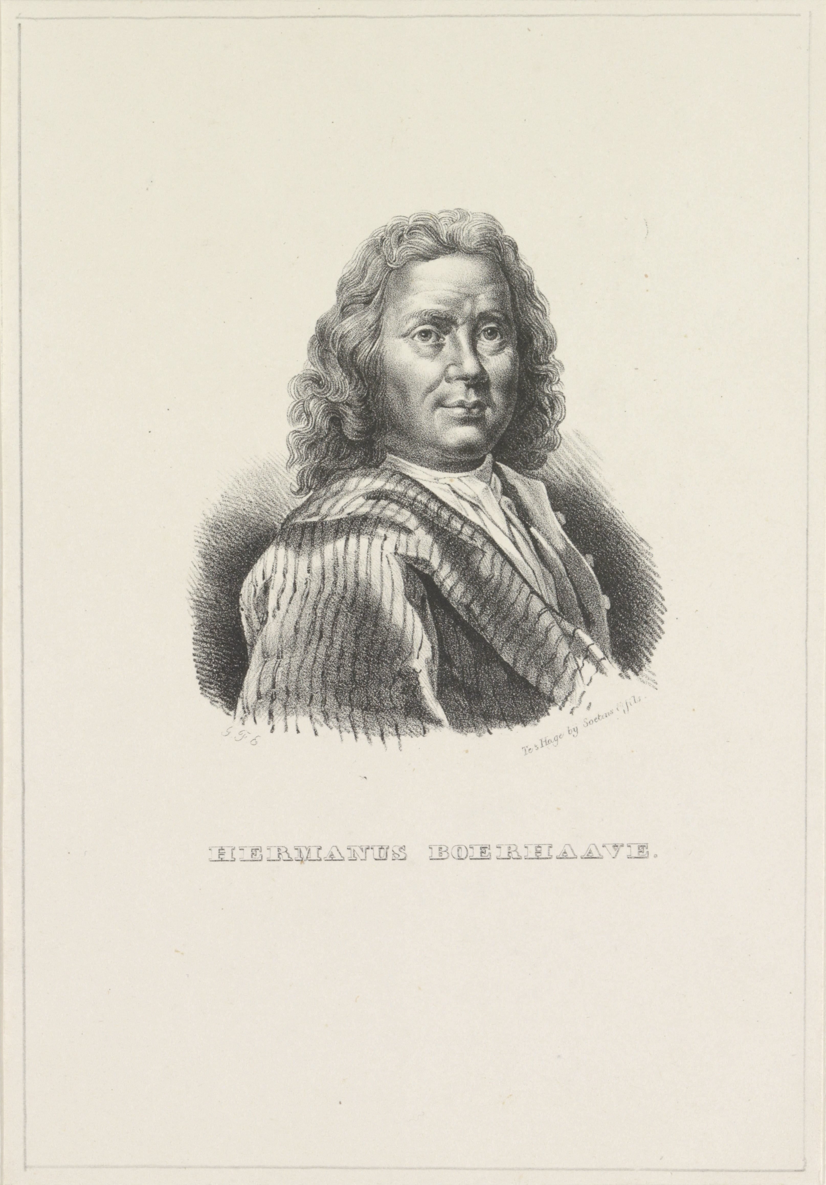 Portret van Herman Boerhaave