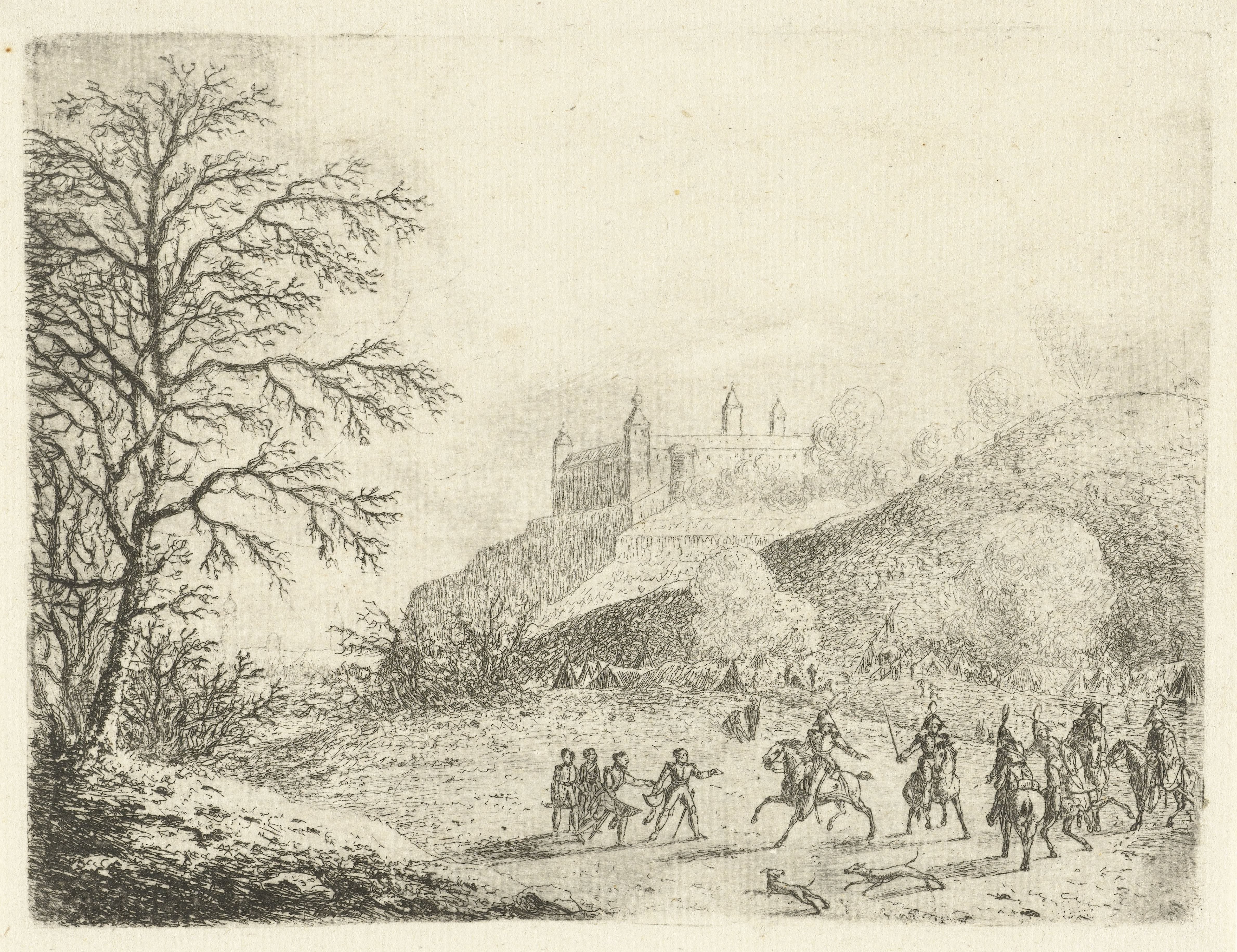 Belegering van fort Ehrenbreitstein