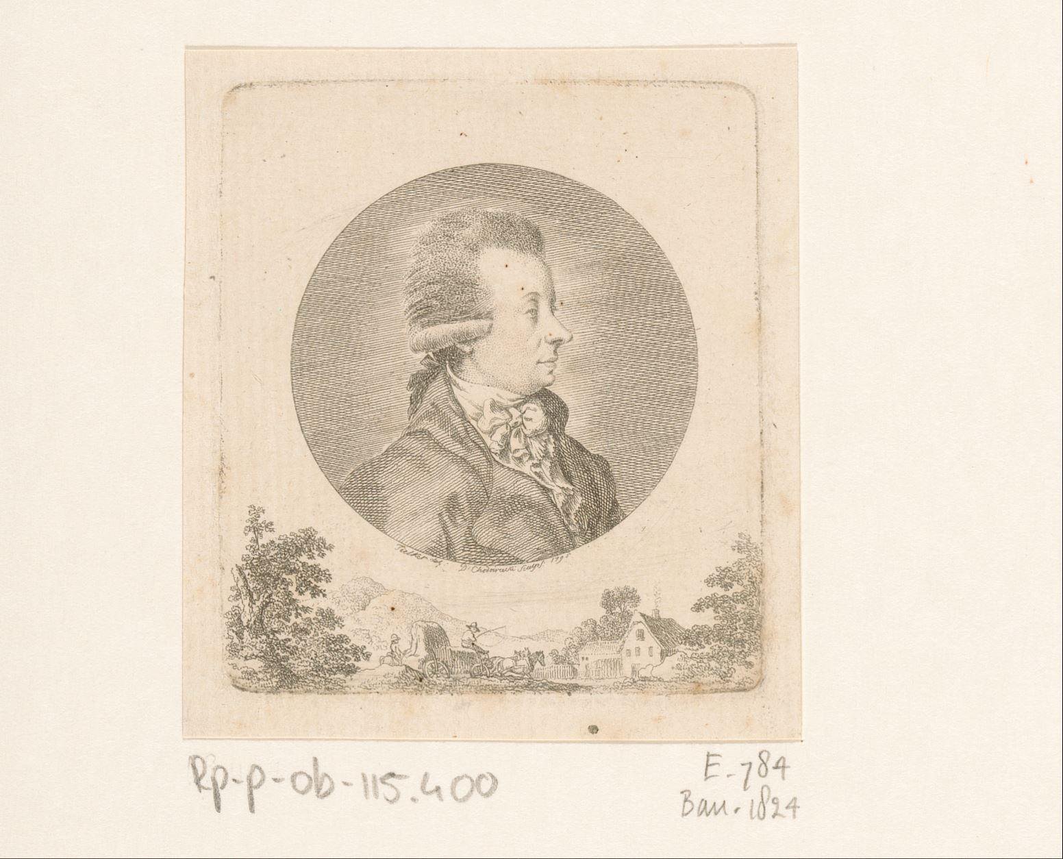 Portret van Ludwig Höpfner
