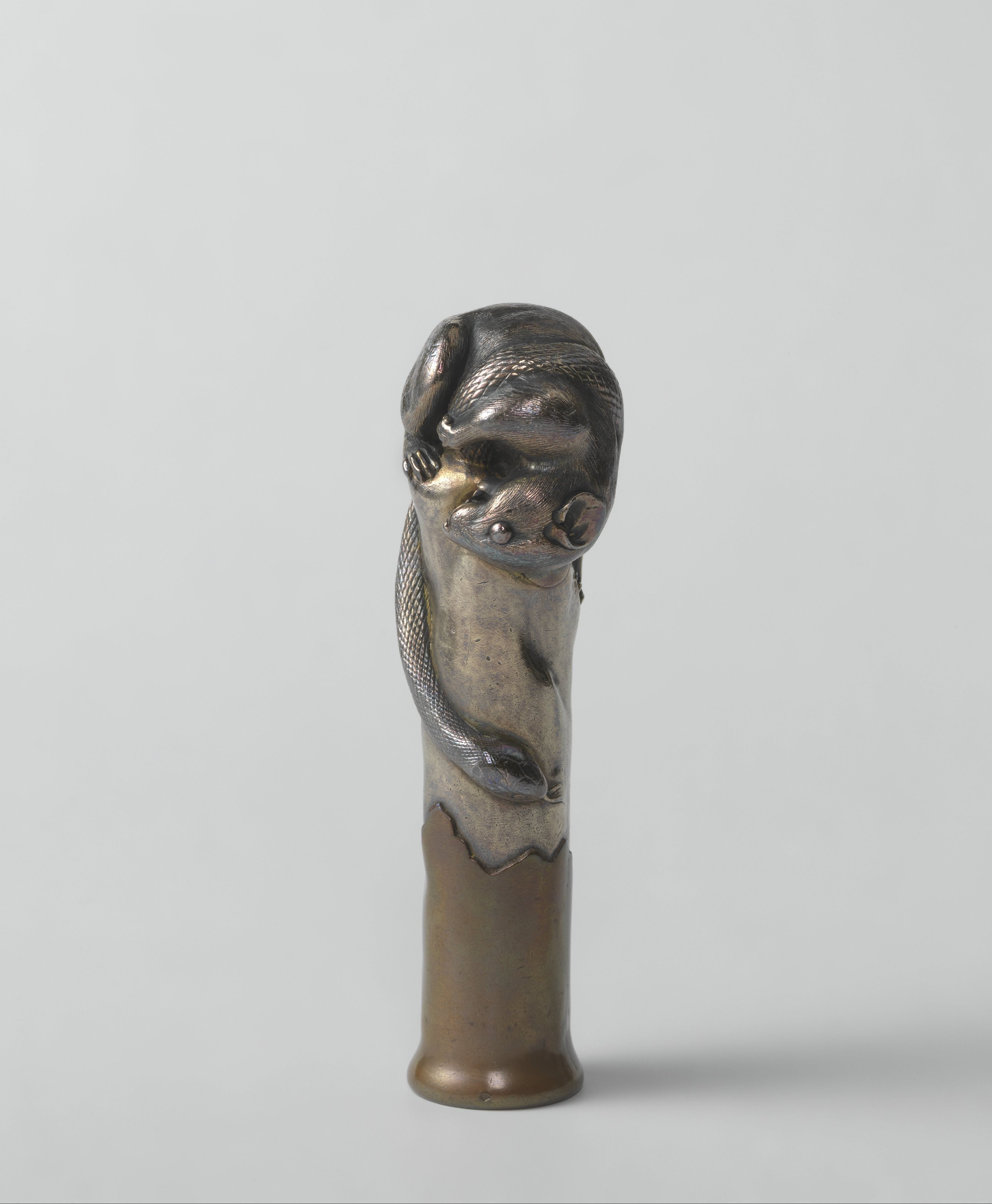 Walking stick handle