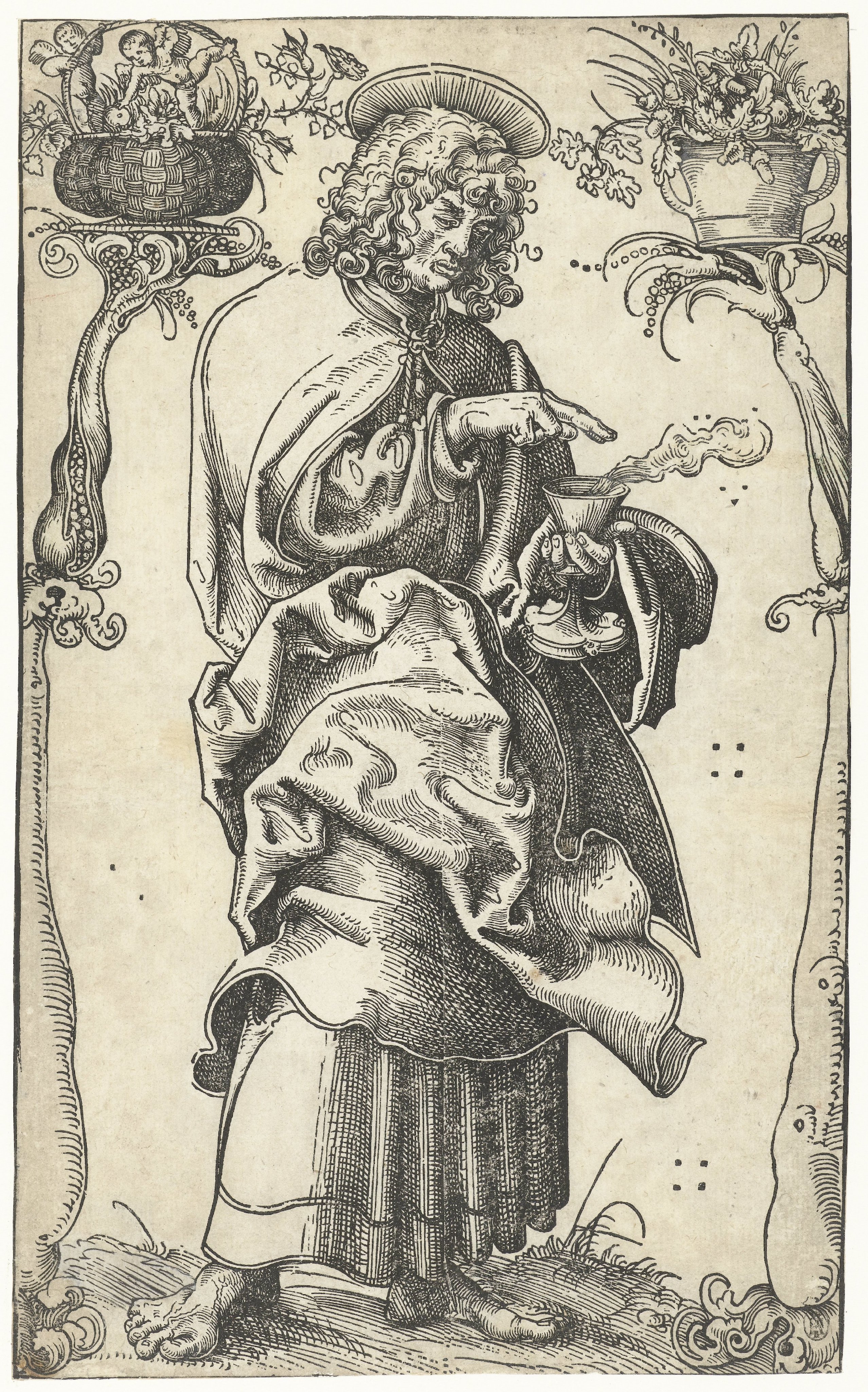Johannes de Evangelist met miskelk