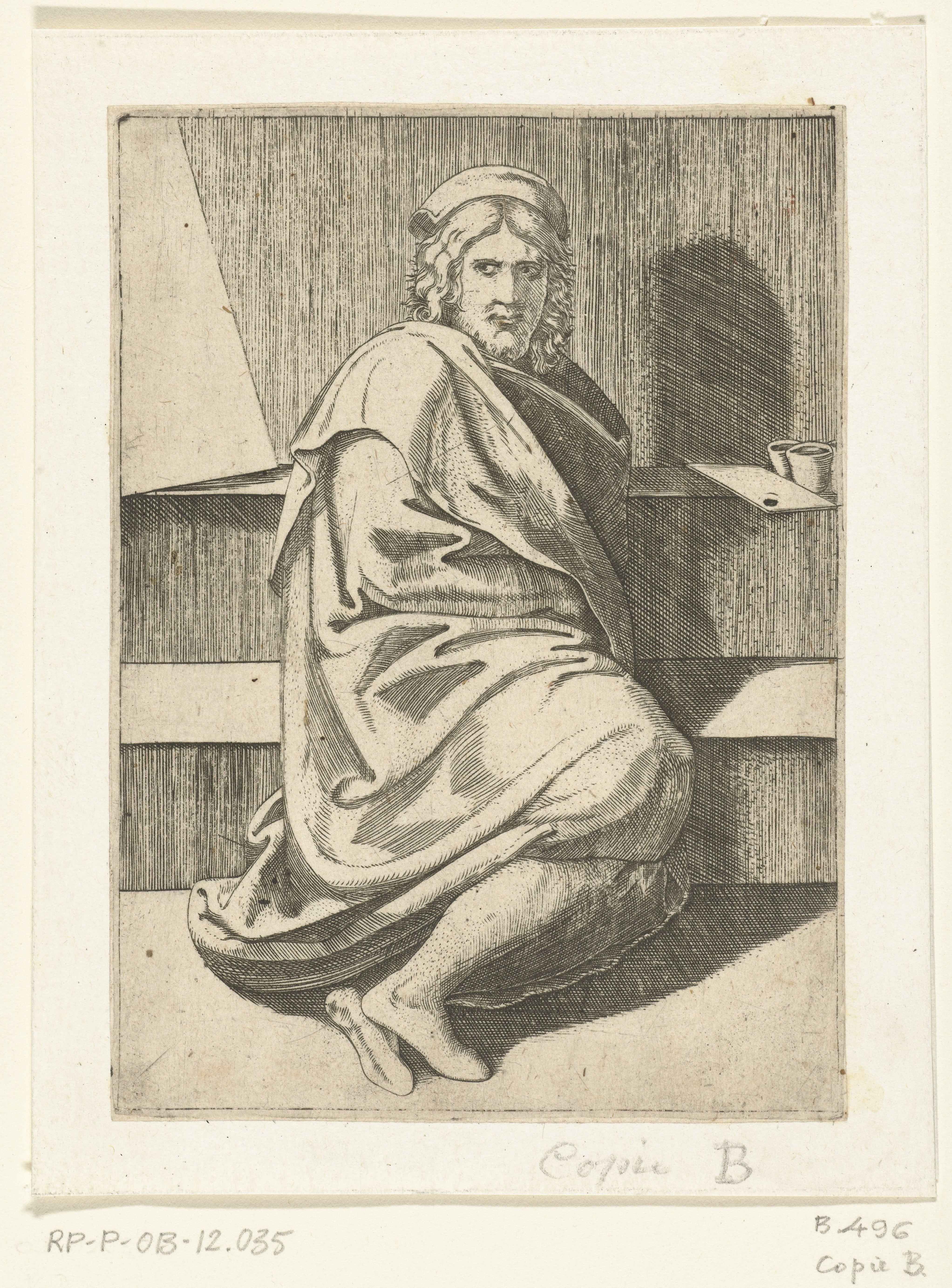 Portret van schilder Raphael