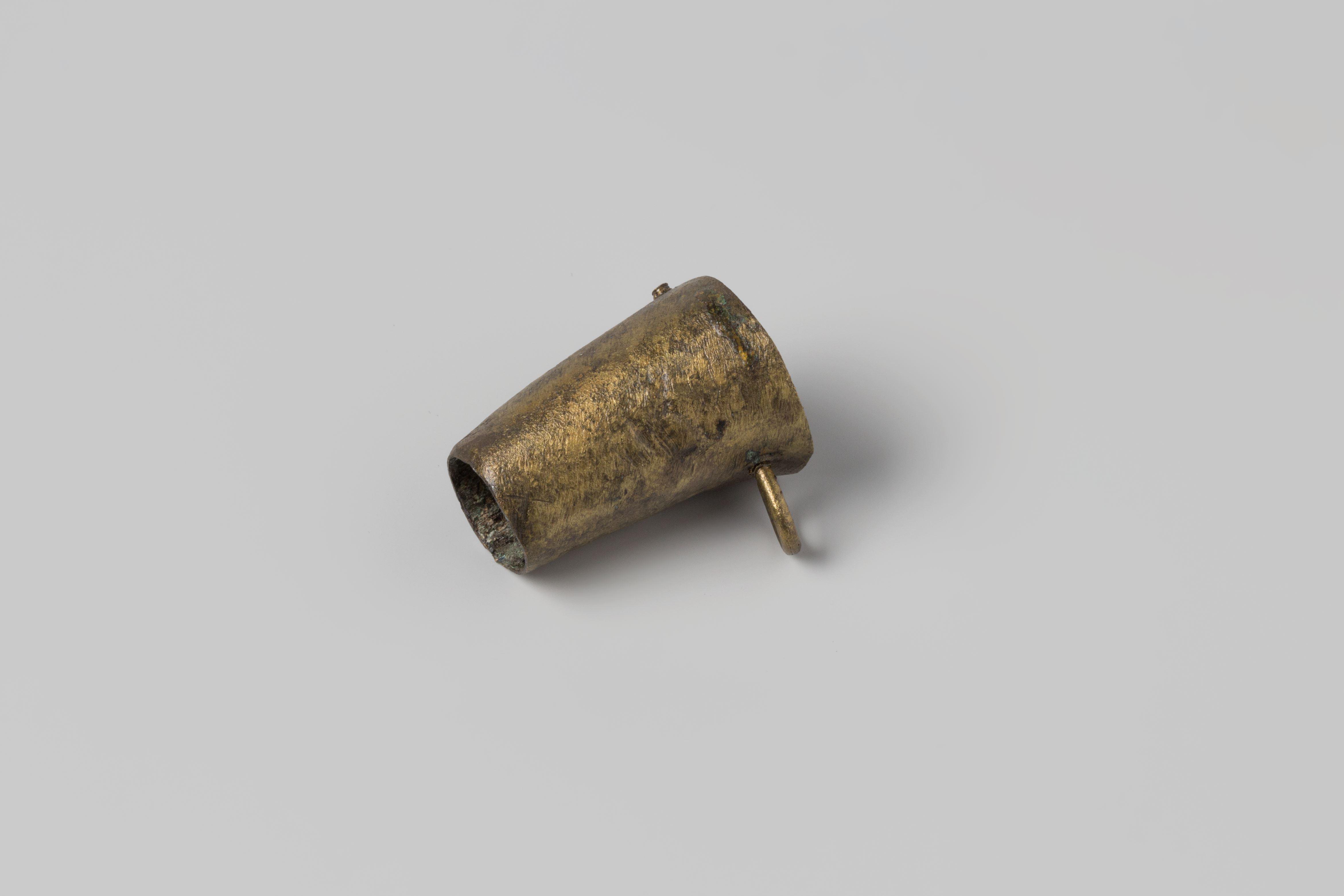 Part of a powderhorn from the wreck of the Dutch East Indiaman Hollandia