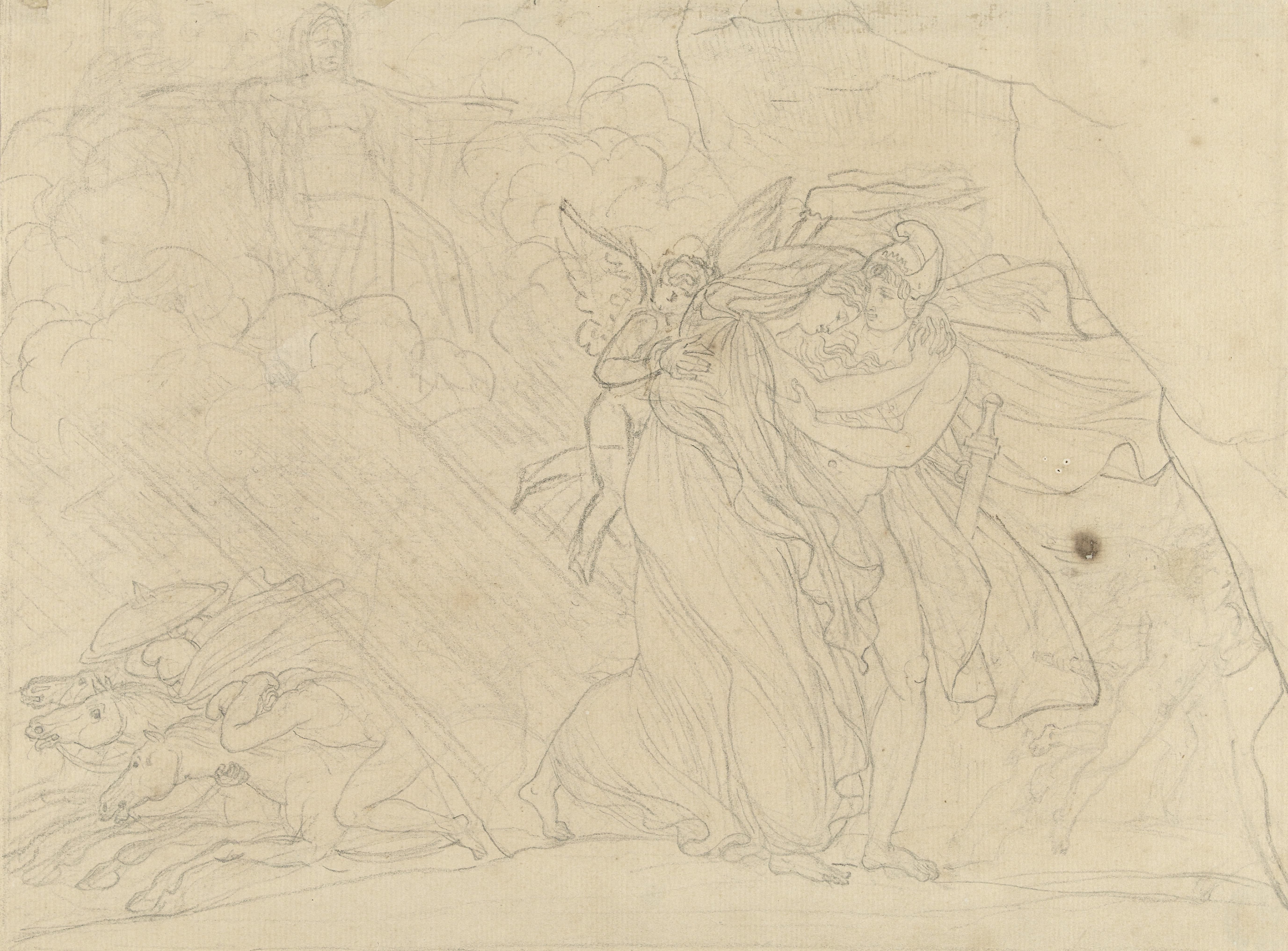 Vlucht van Dido en Aeneas