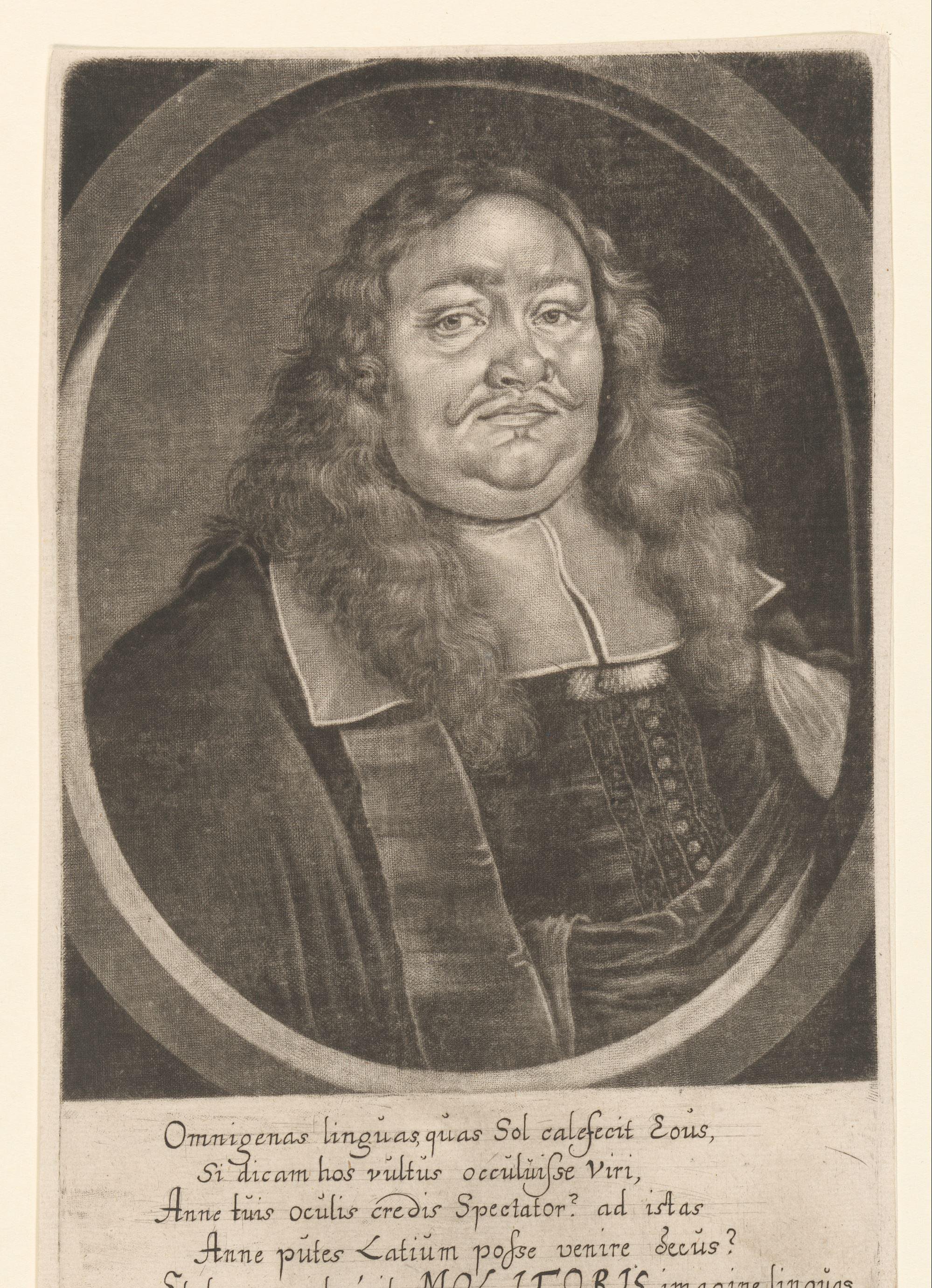 Portret van Christoph Molitor