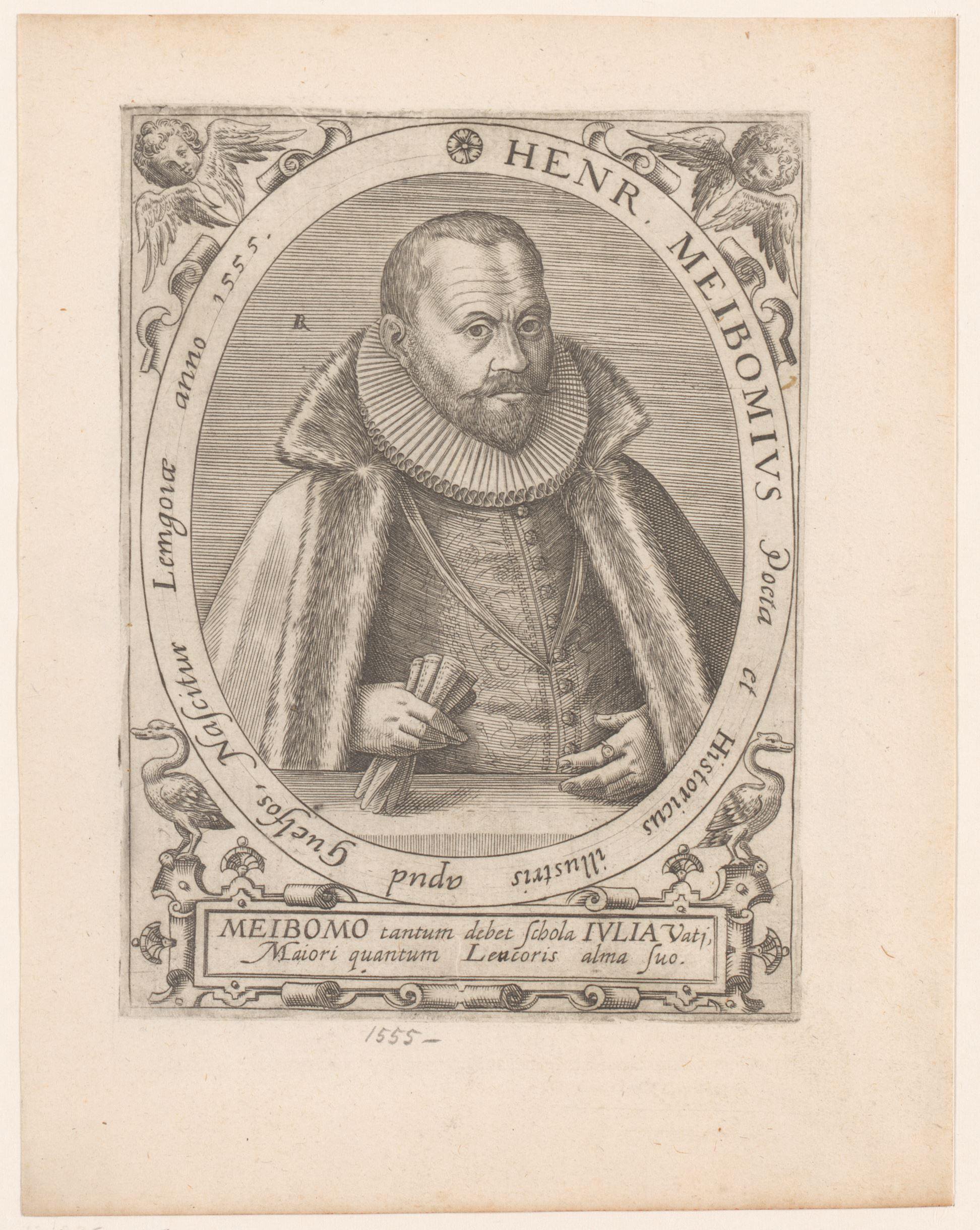 Portret van Heinrich Meibom