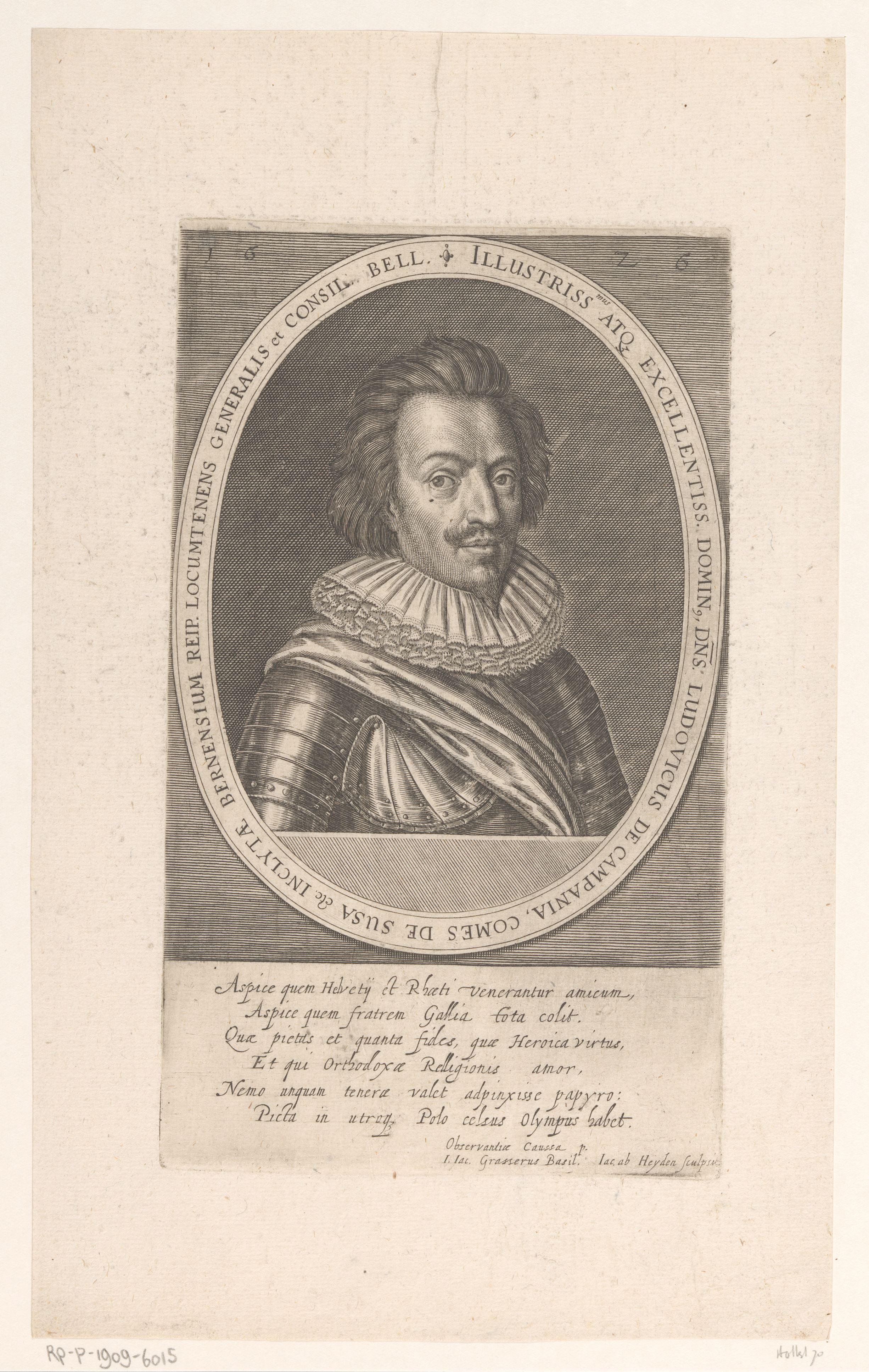 Portret van Louis de Champagne