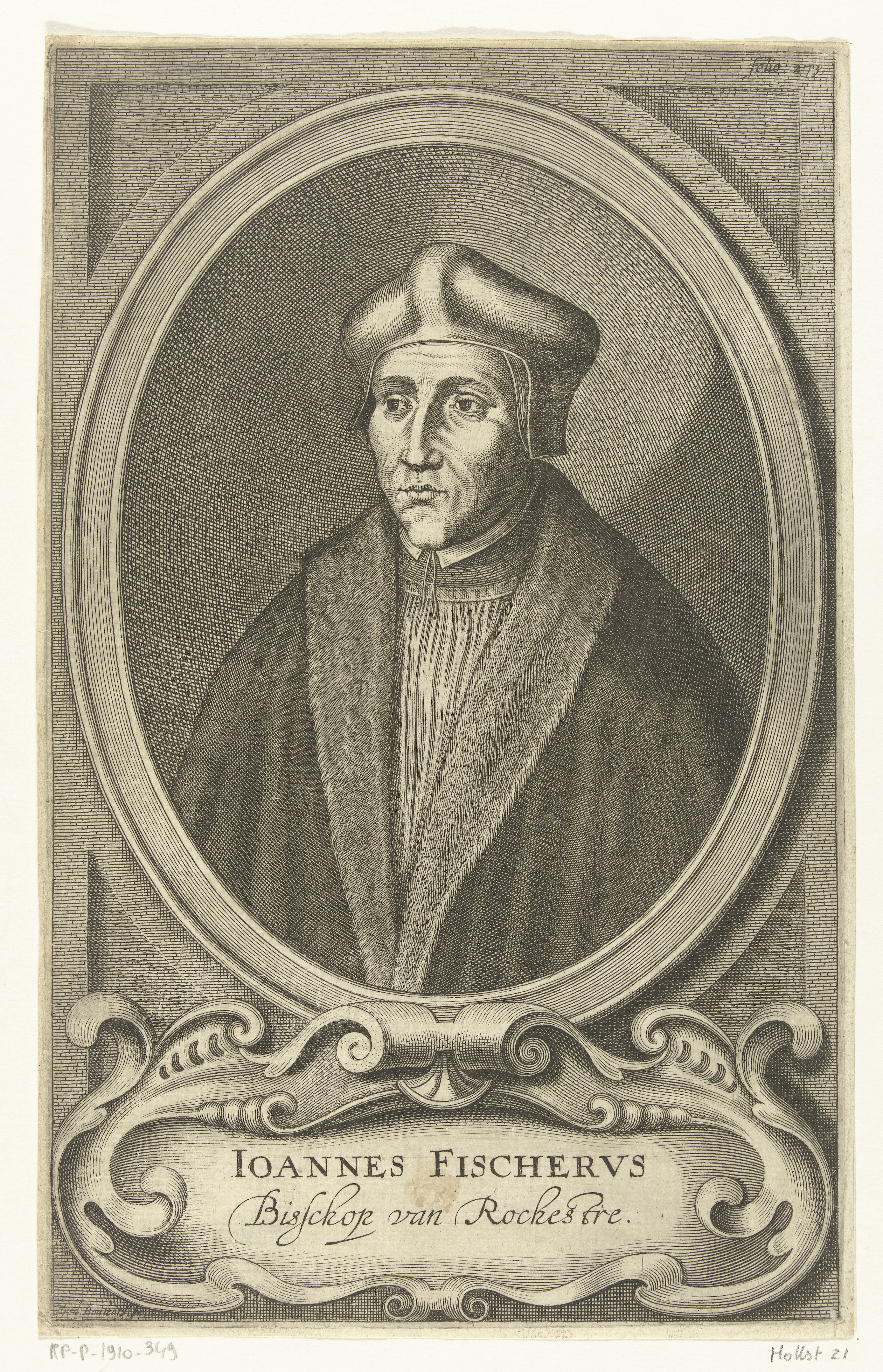 Portret van John Fisher