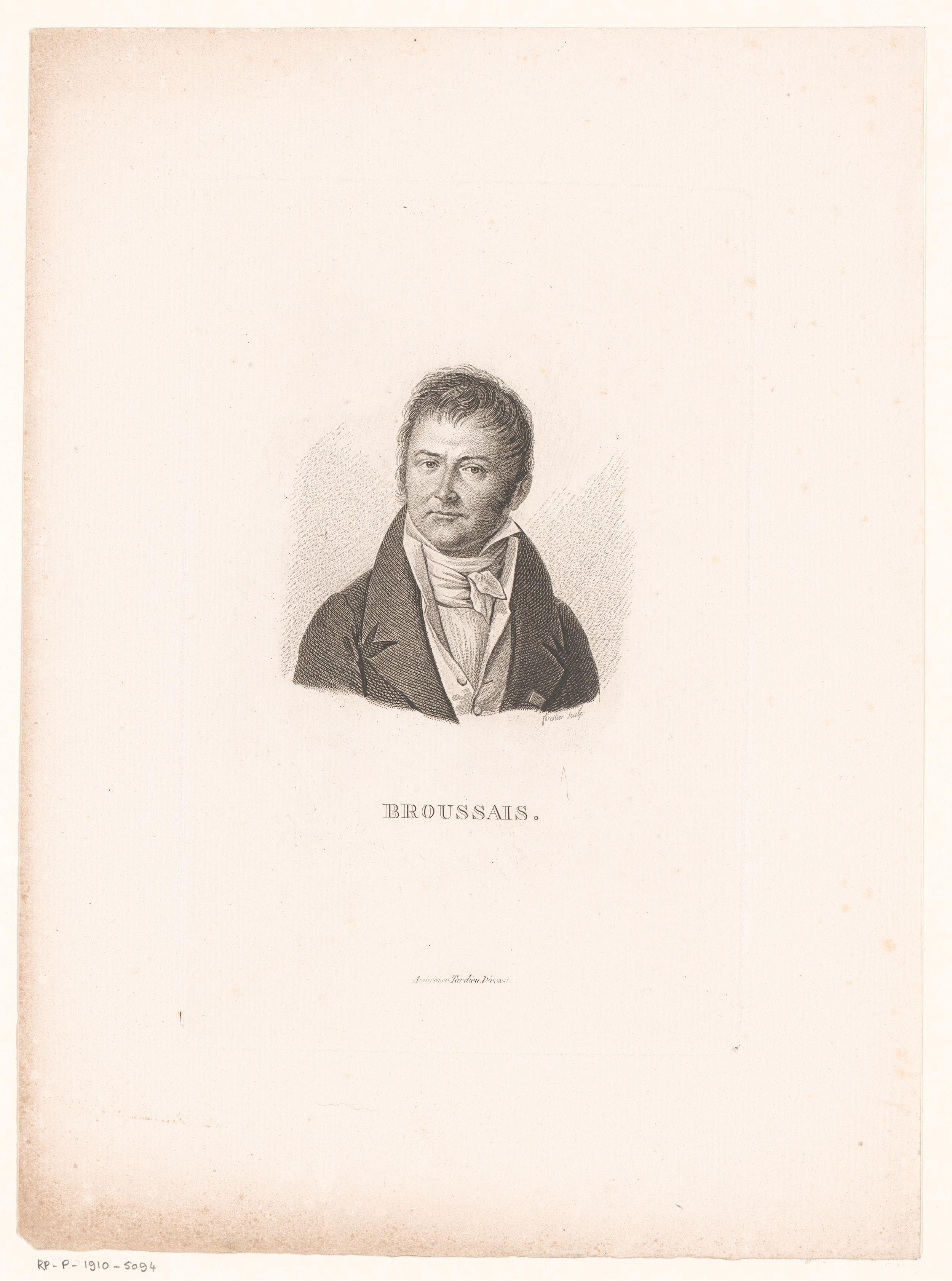 Portret van François Broussais