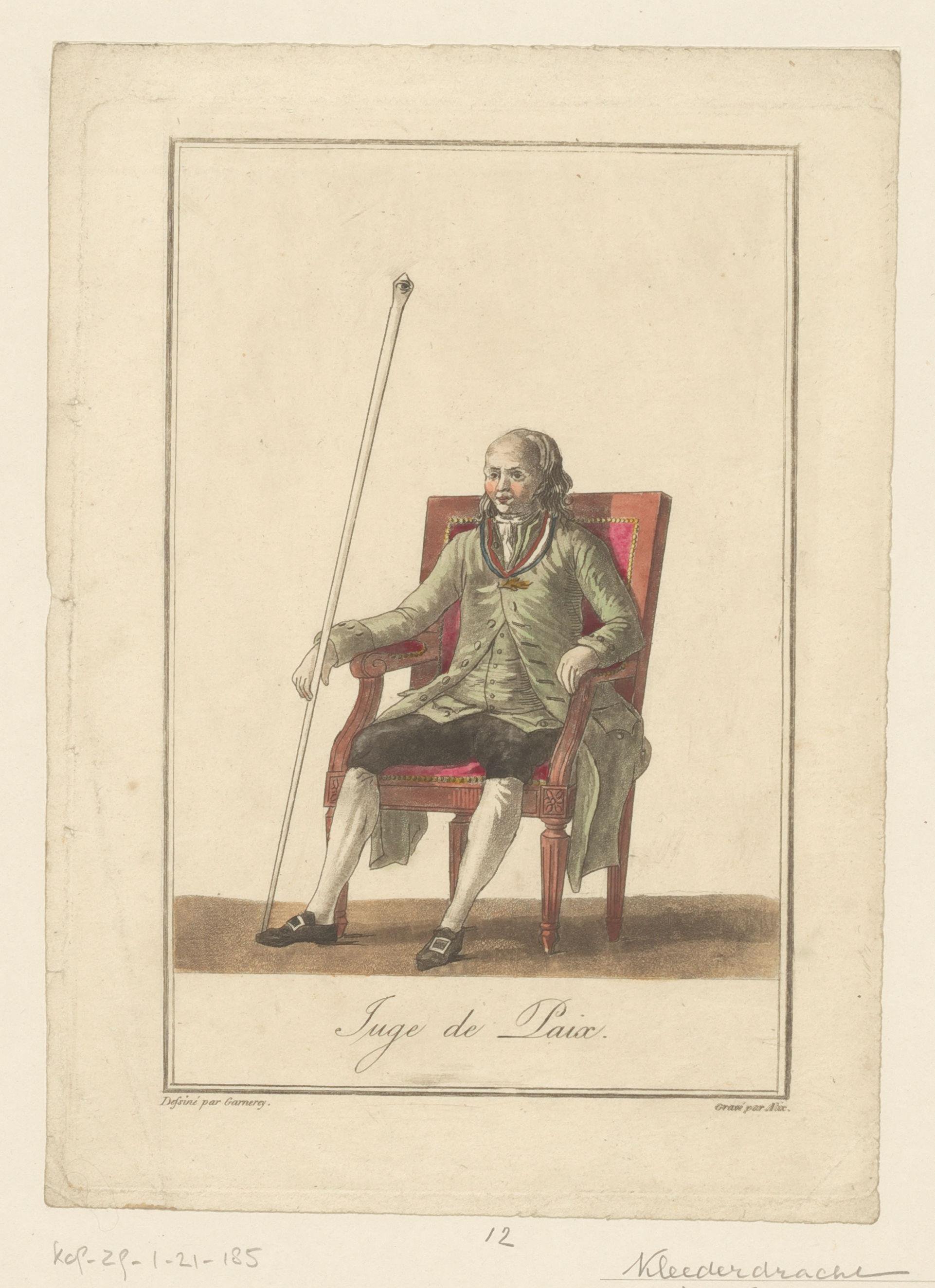 Kostuum van de vrederechter