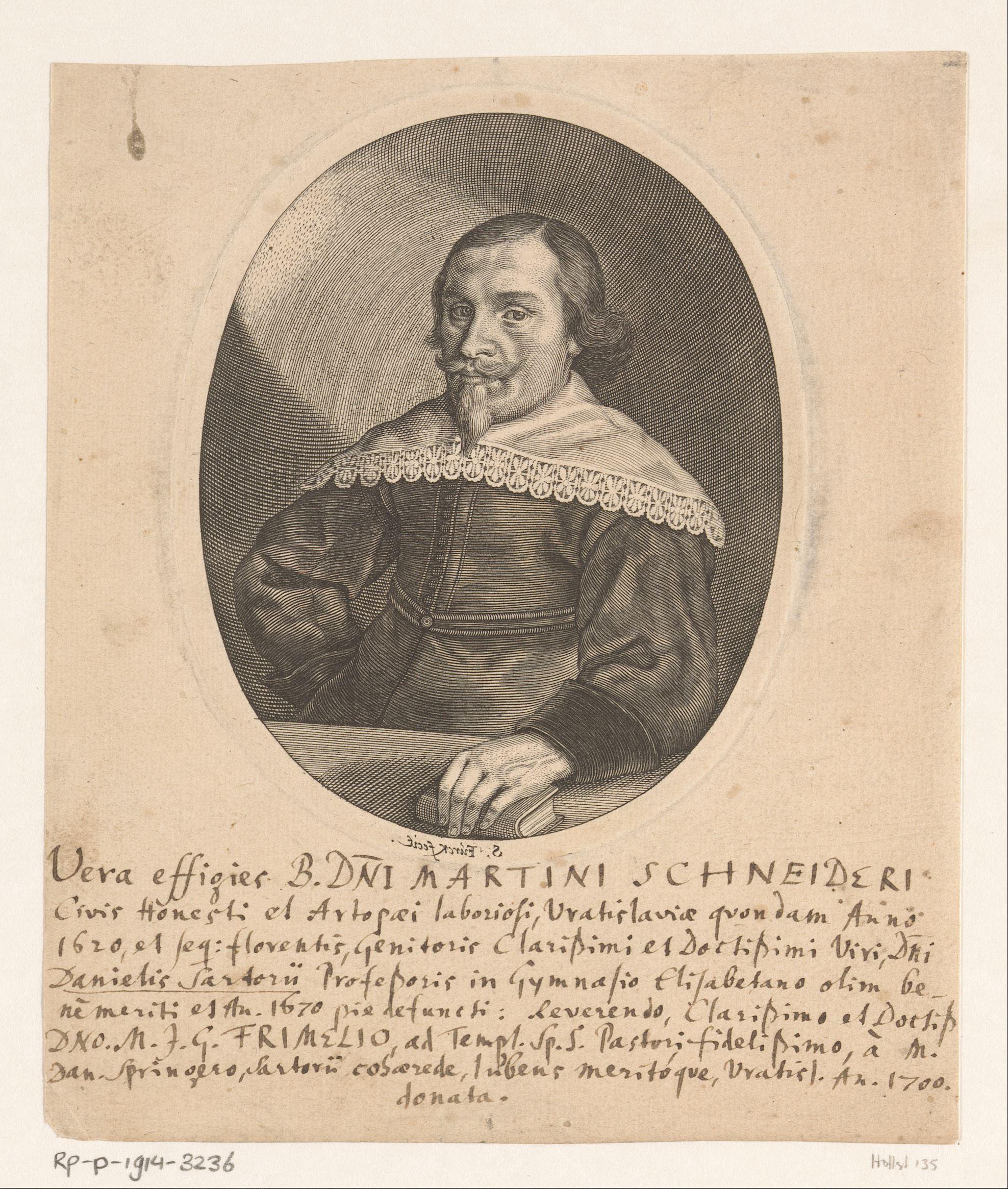 Portret van Martin Schneider