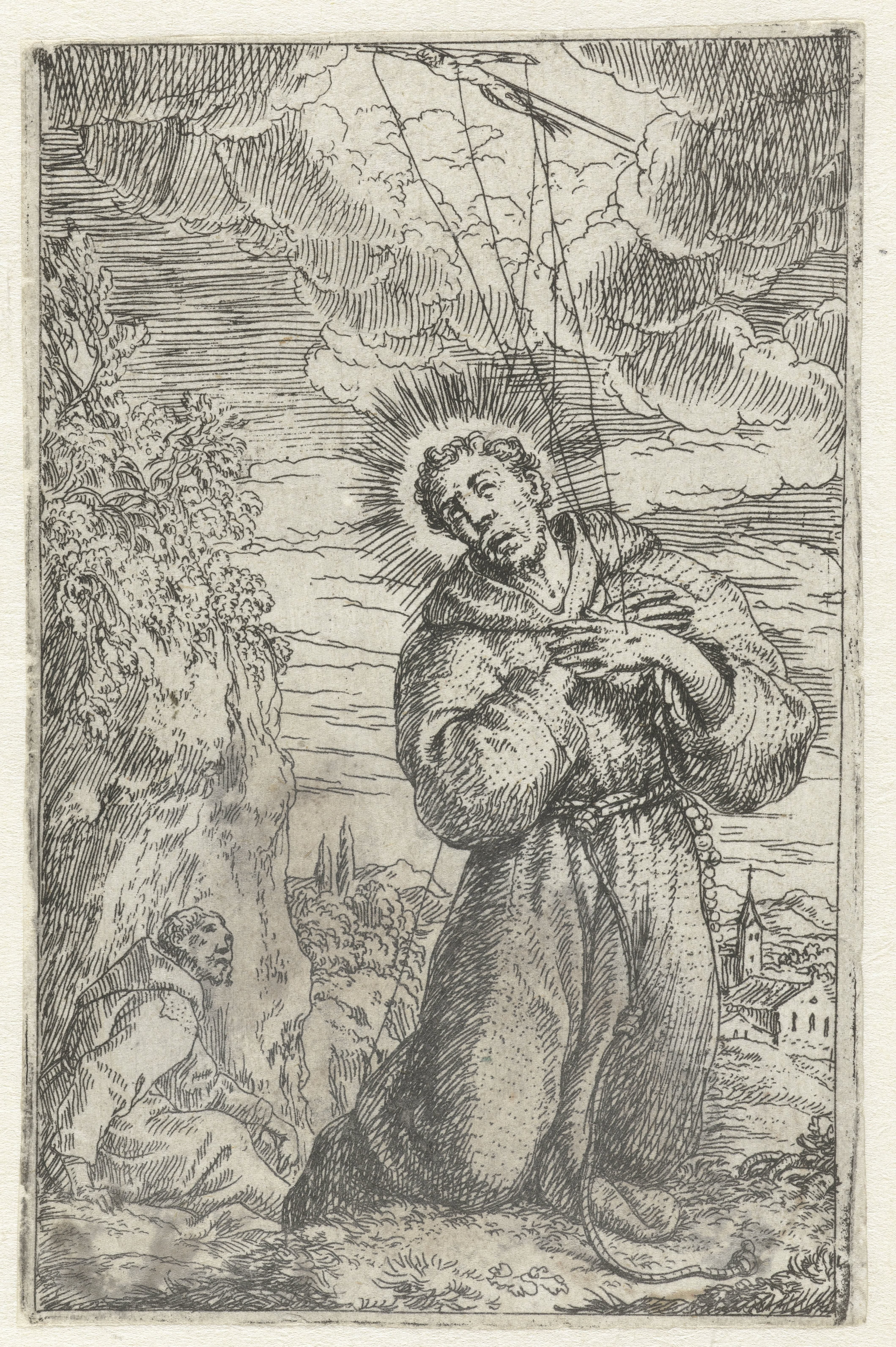 Stigmatisatie van heilige Franciscus