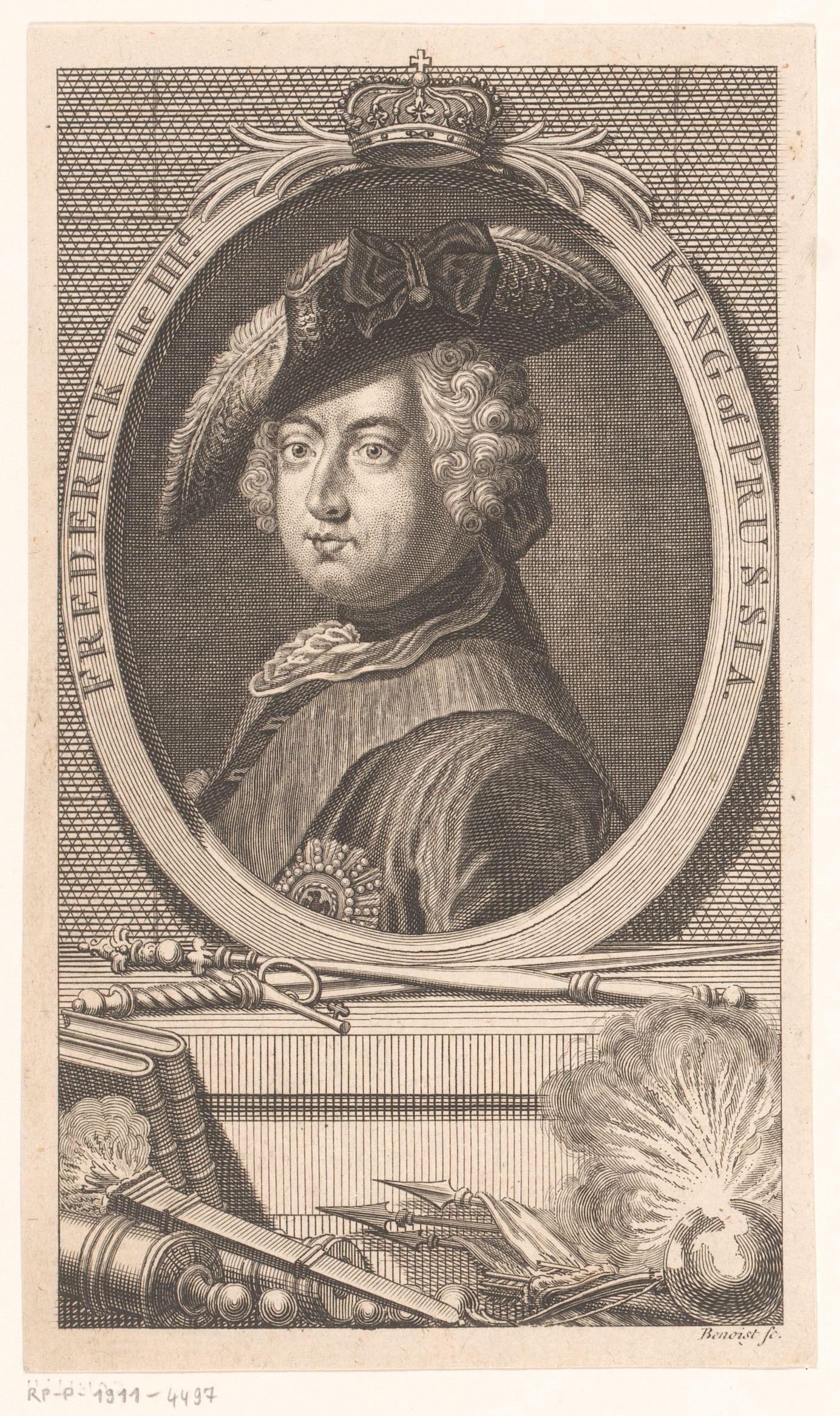 Portret van Frederik Willem III van Pruisen