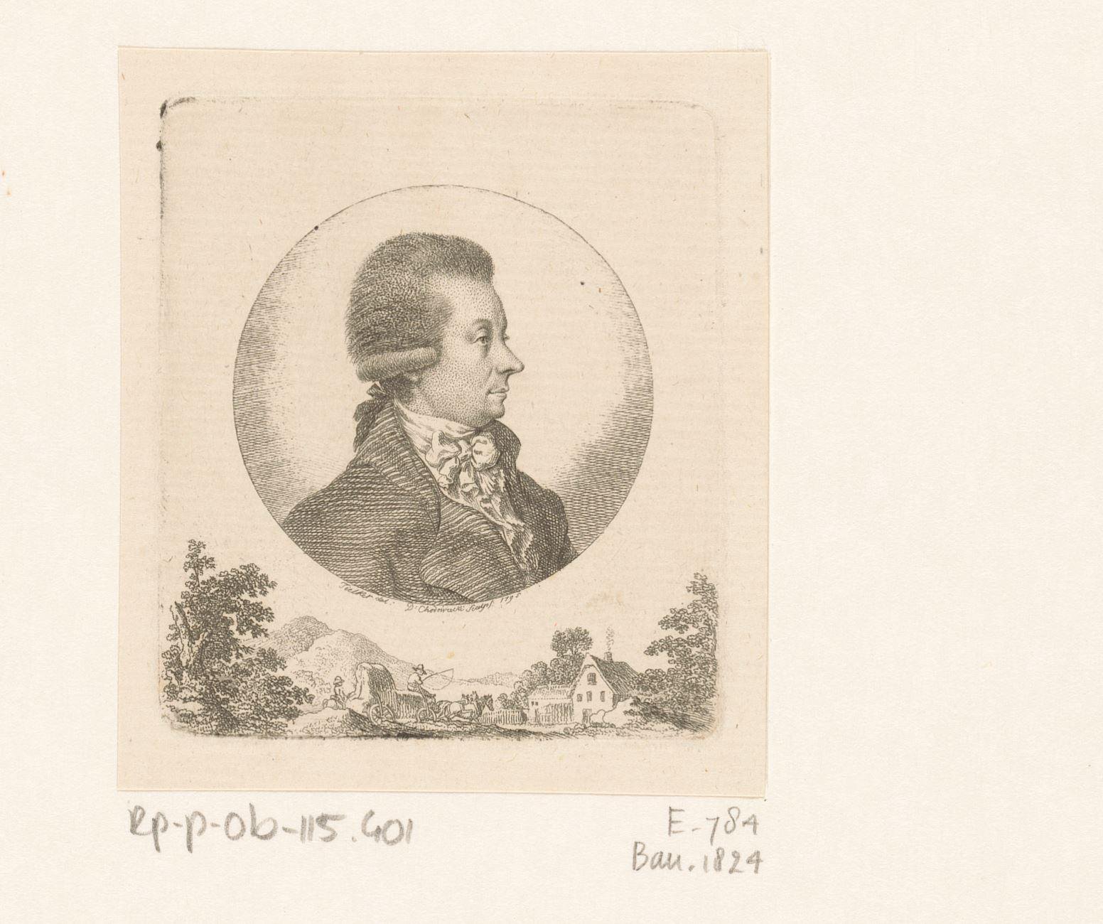 Portret van Ludwig Höpfner