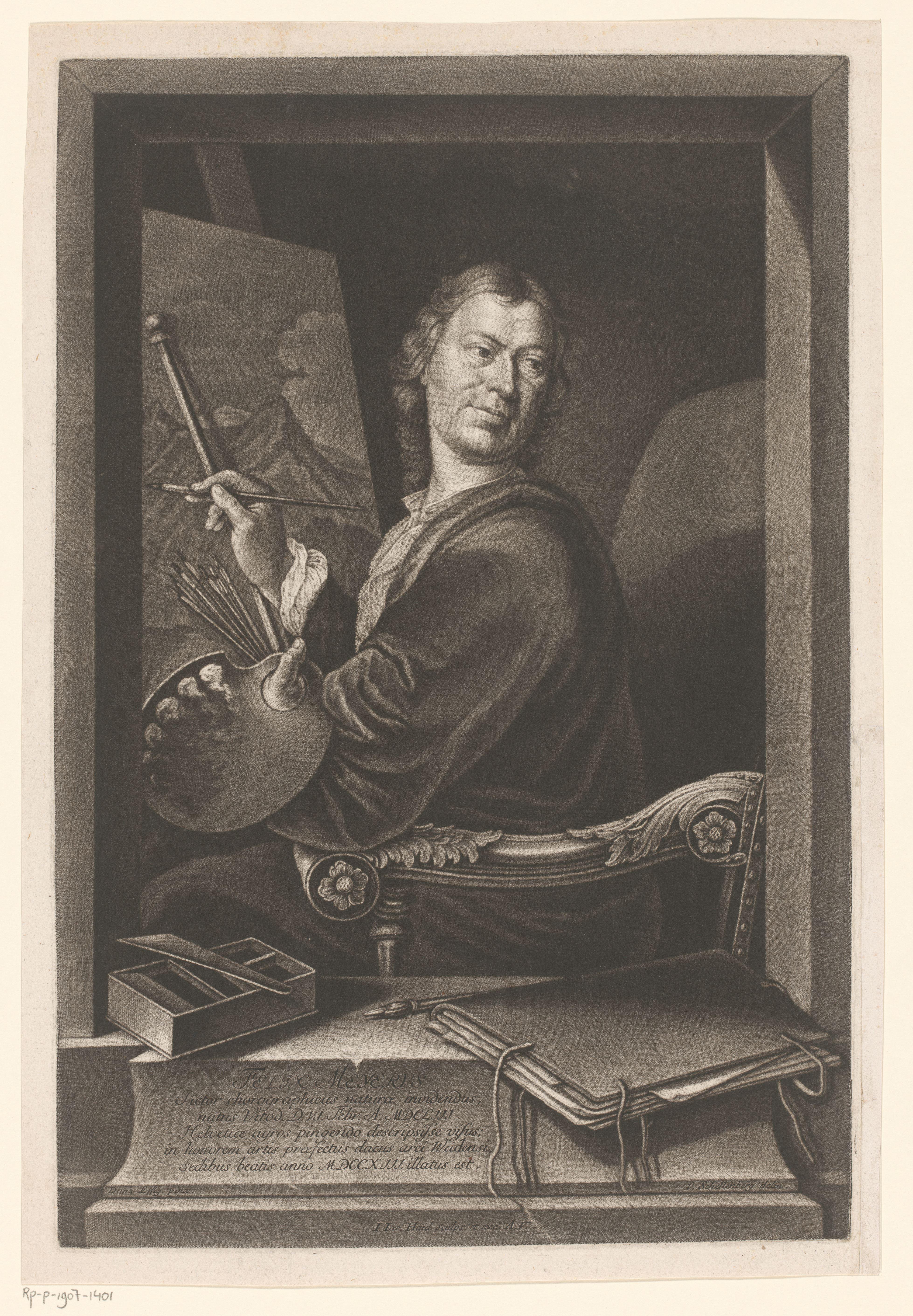 Portret van Felix Meyer