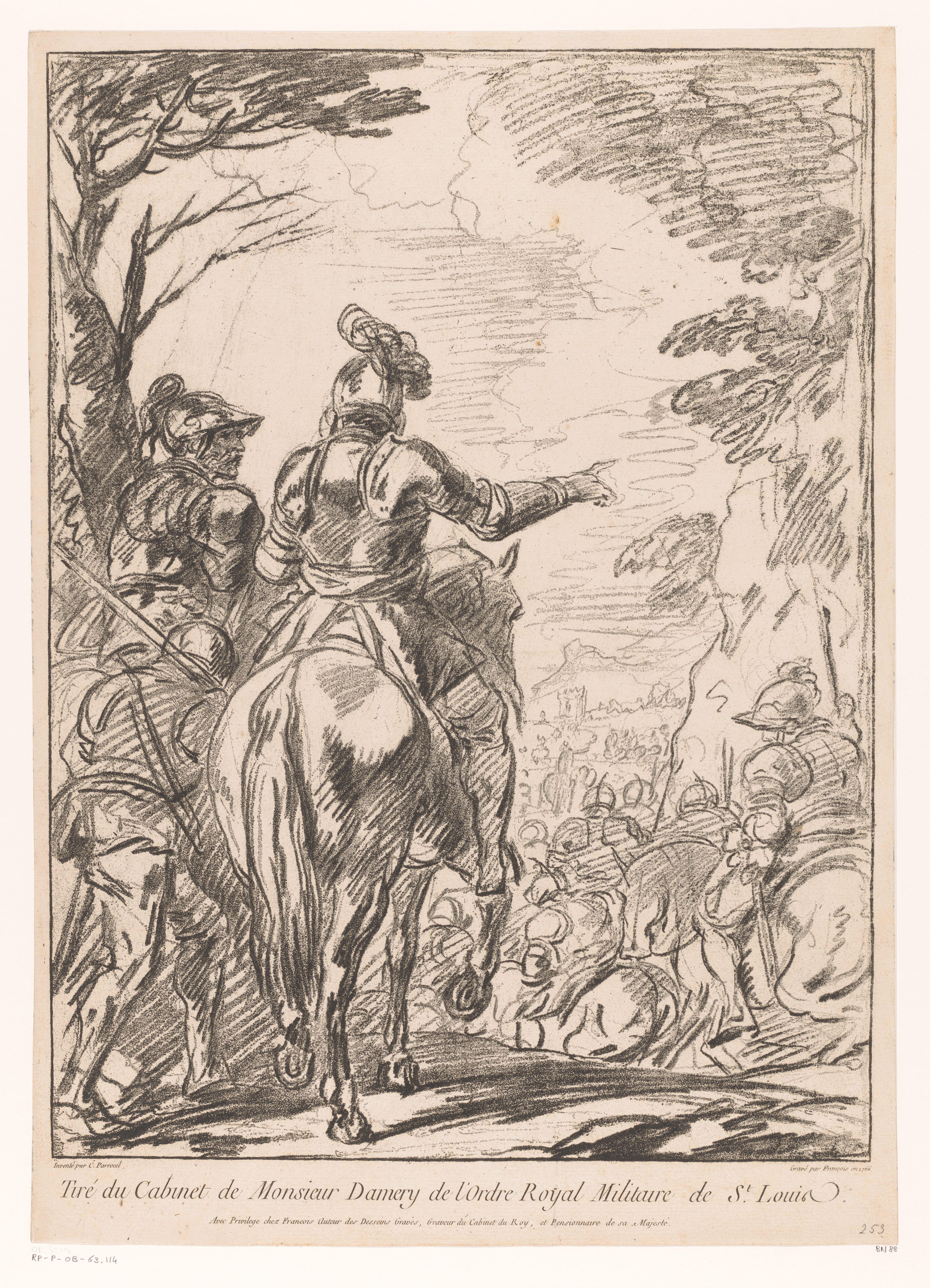 Twee soldaten te paard