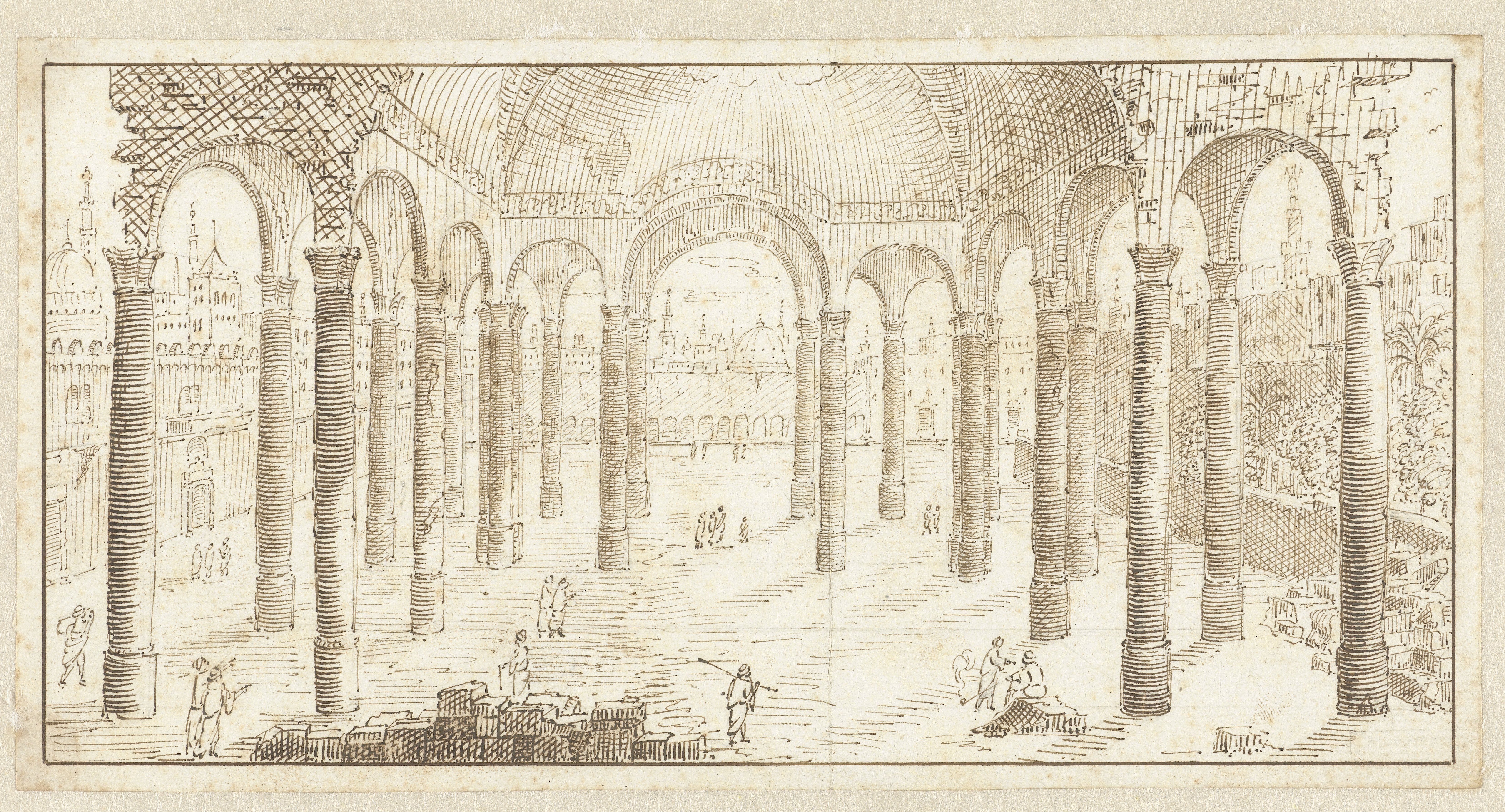 Ruïne van de Tempel van Joseph in Memphis