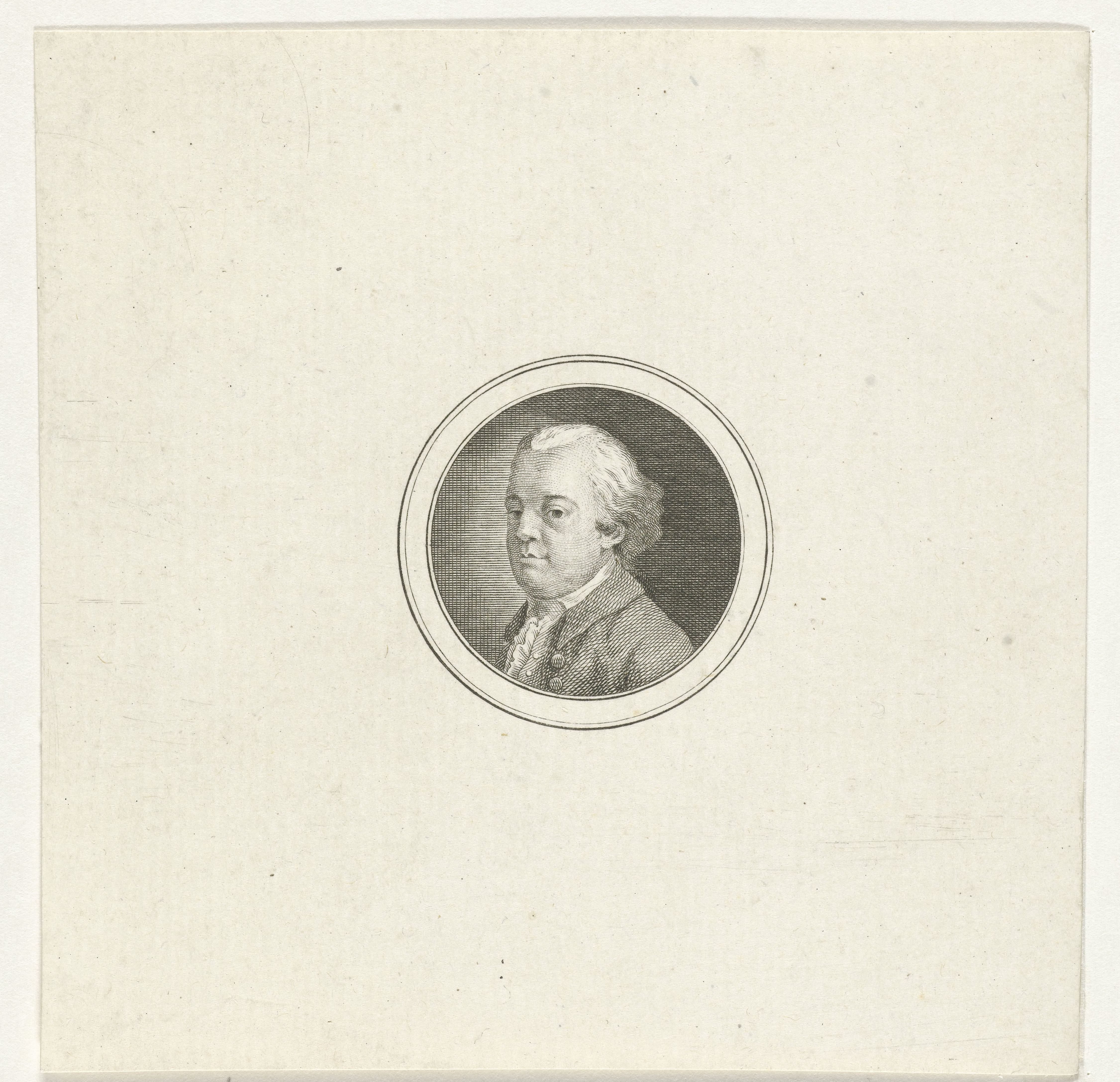 Portret van Daniël Jacobus Canter Camerling