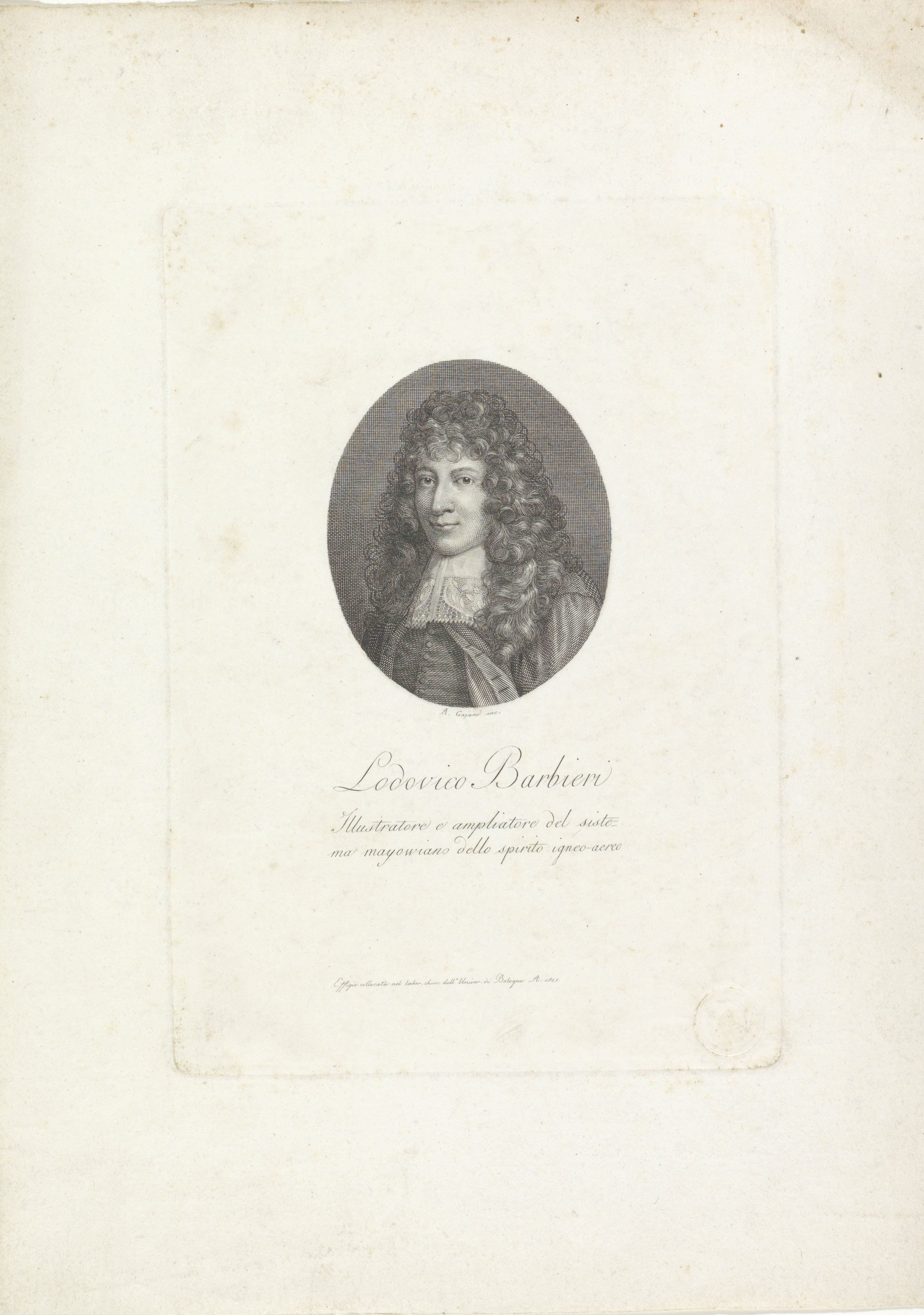 Portret van Lodovico Barbieri