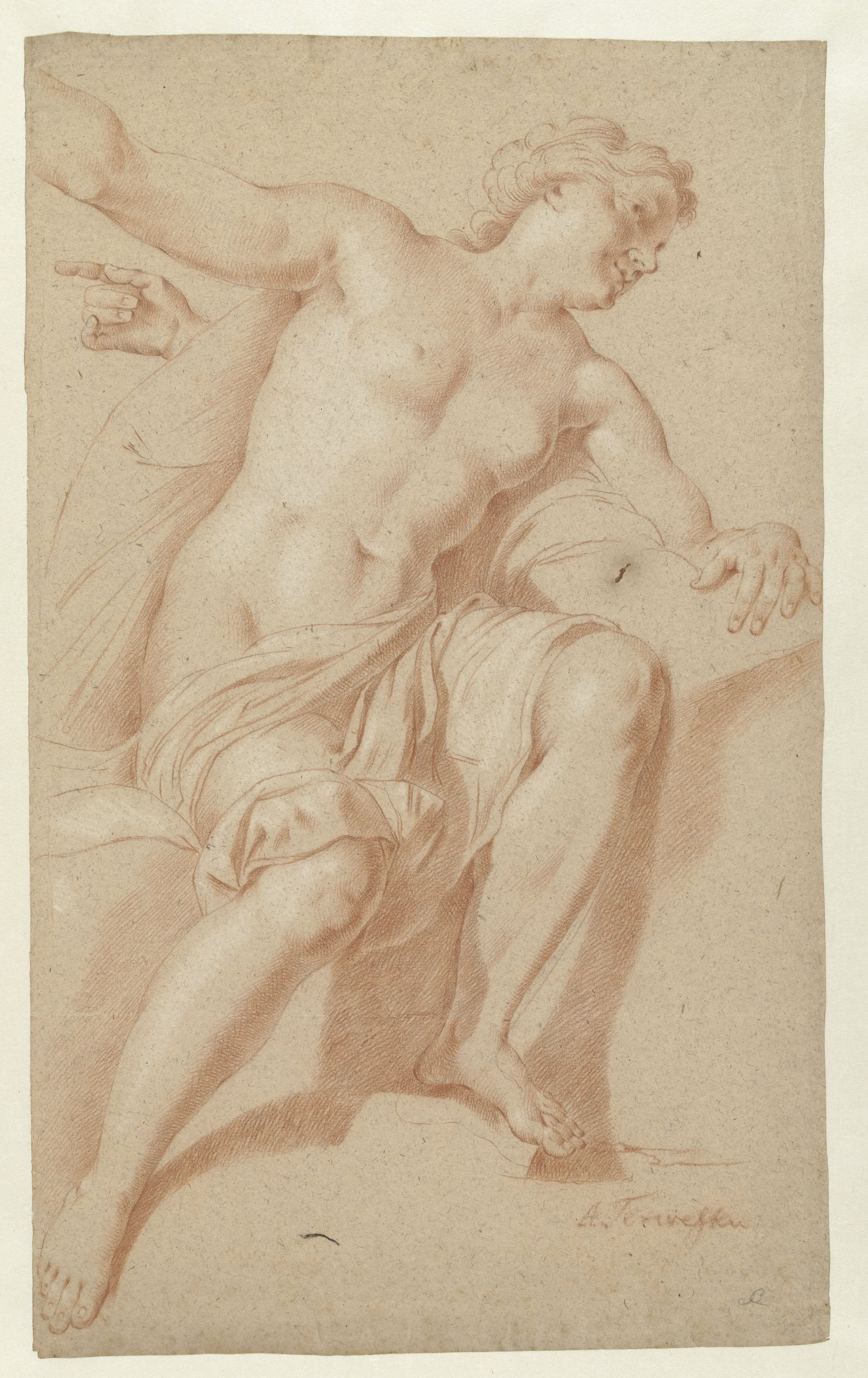 Seated Female Nude