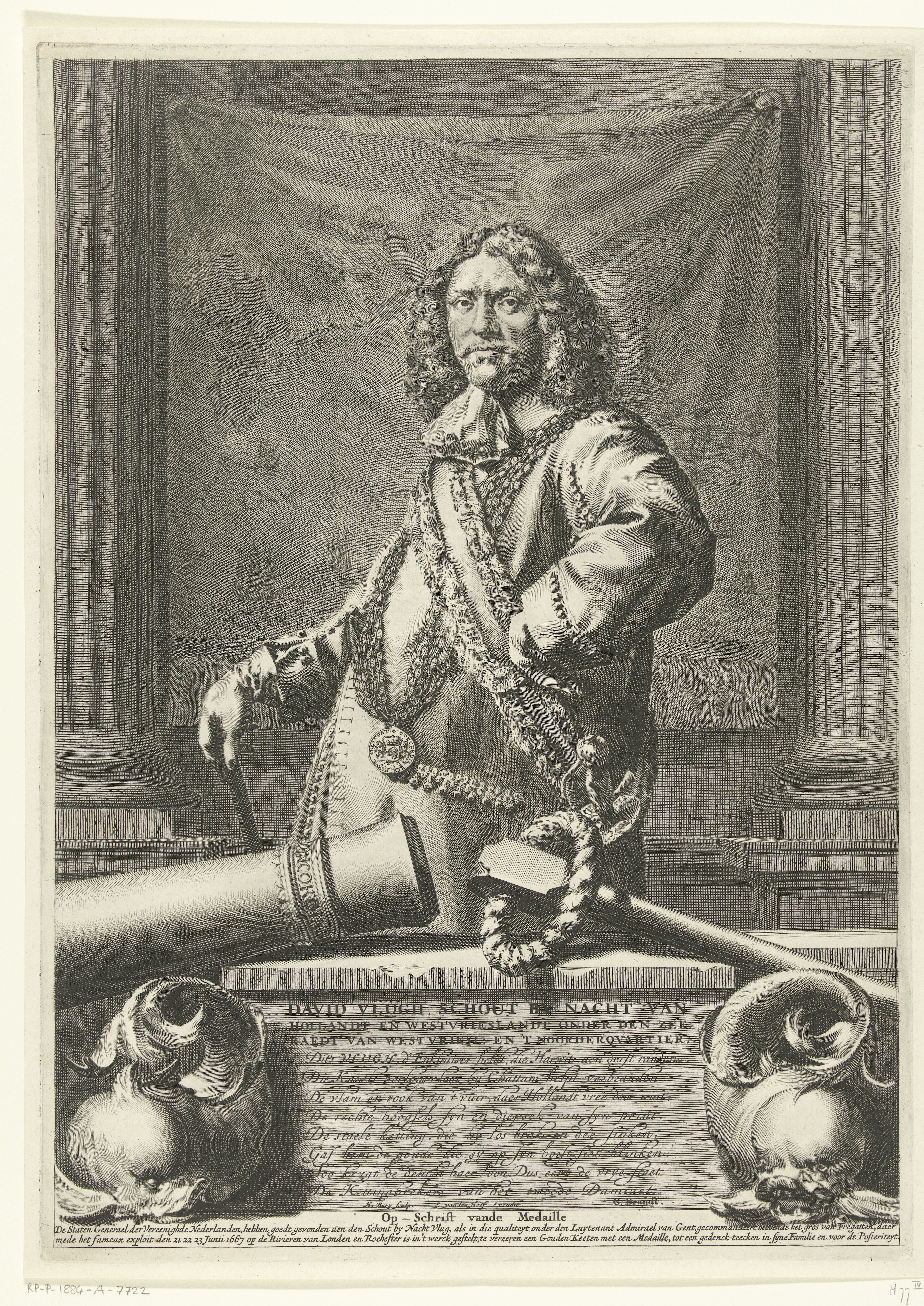 Portret van David Vlugh