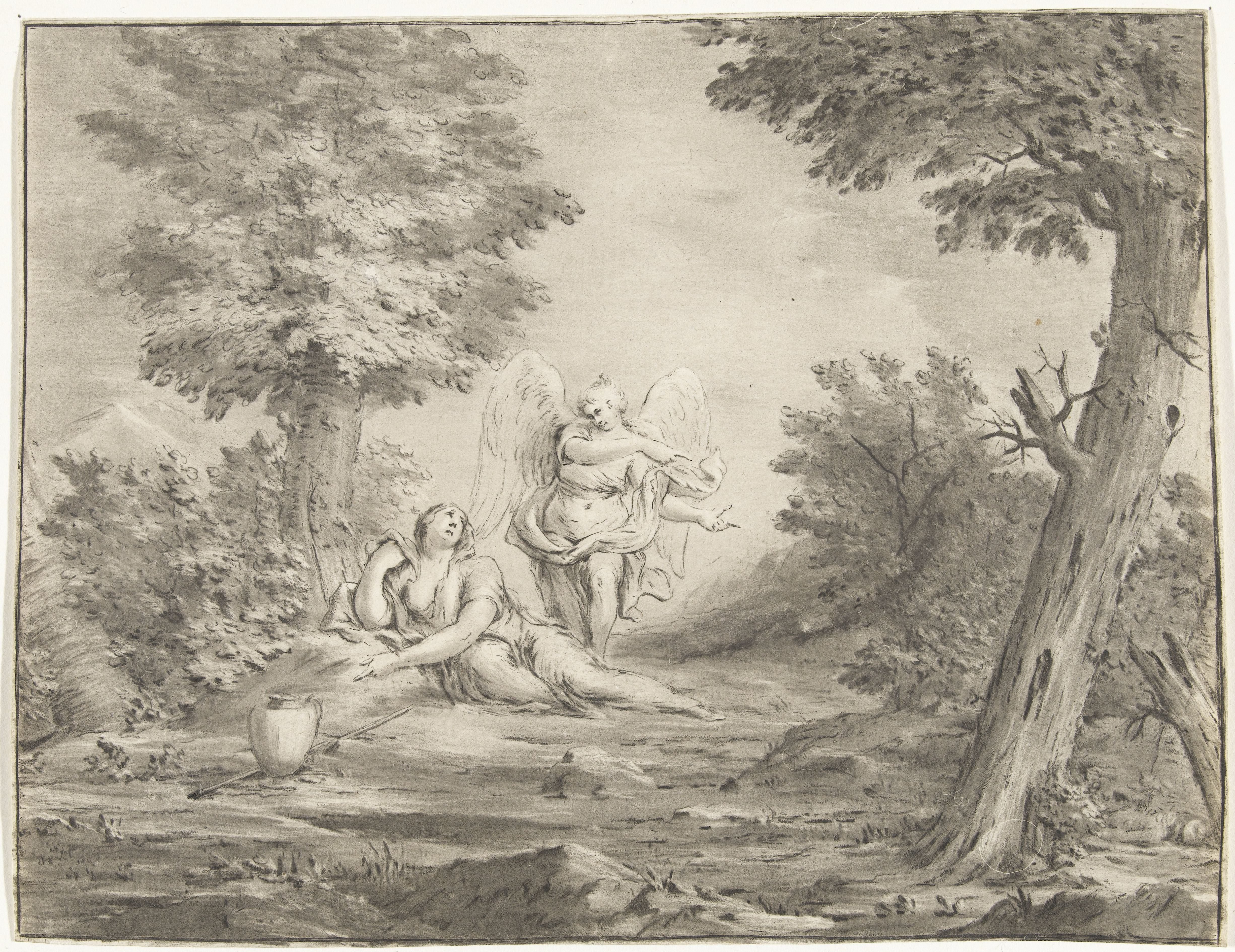 Hagar in de woestijn