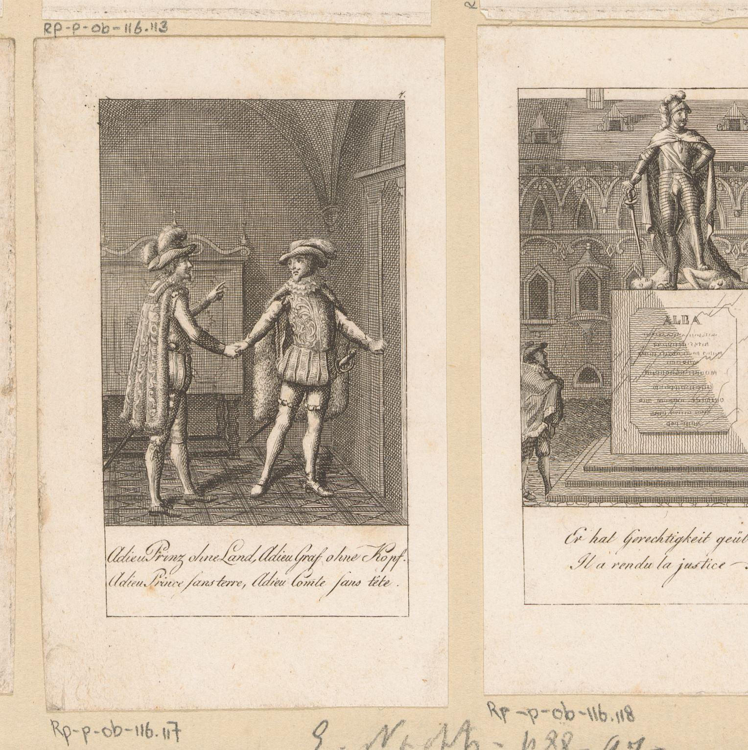Voorstelling uit de geschiedenis van de Nederlandse stadhouders