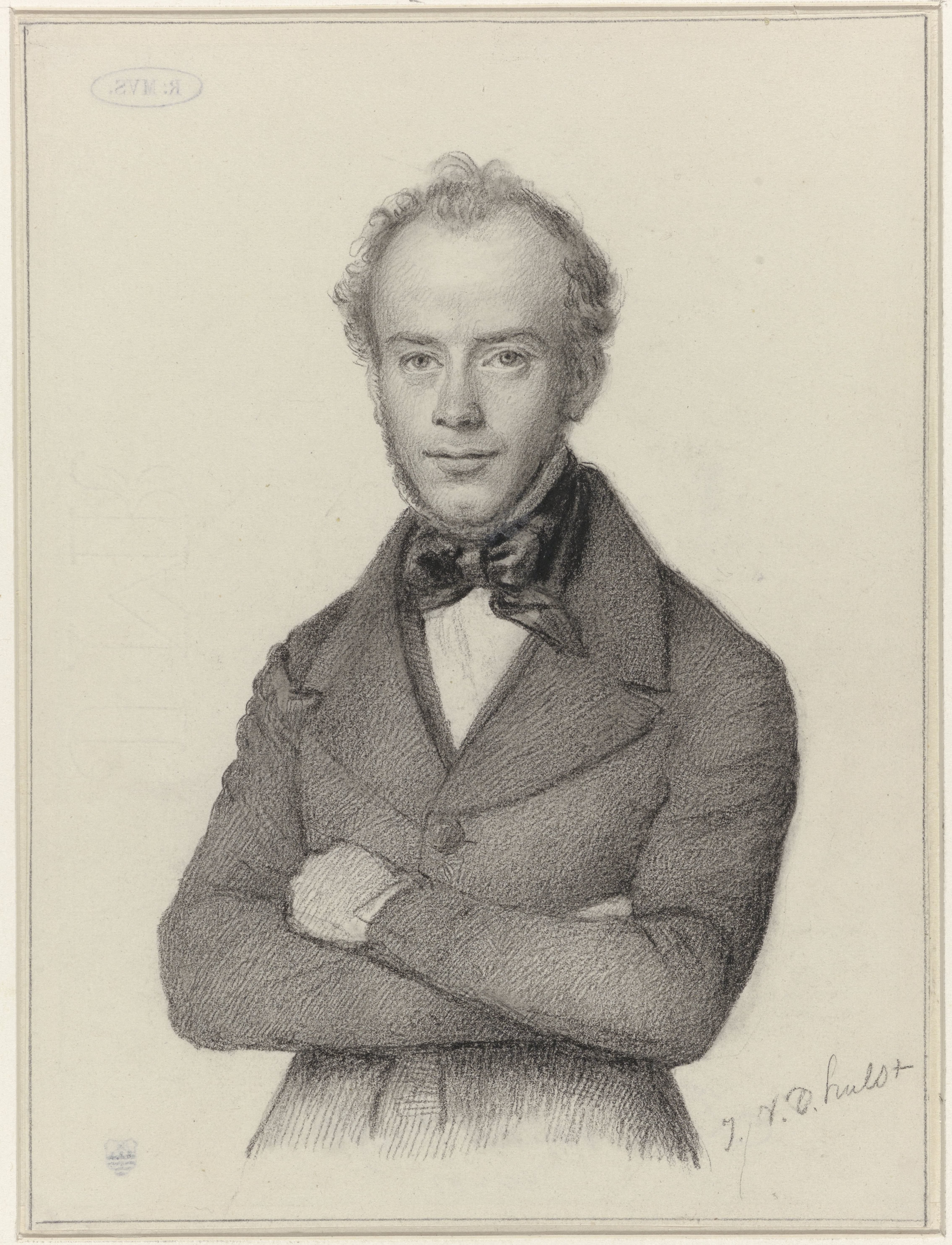 Portret van Johannes Adrianus van der Drift