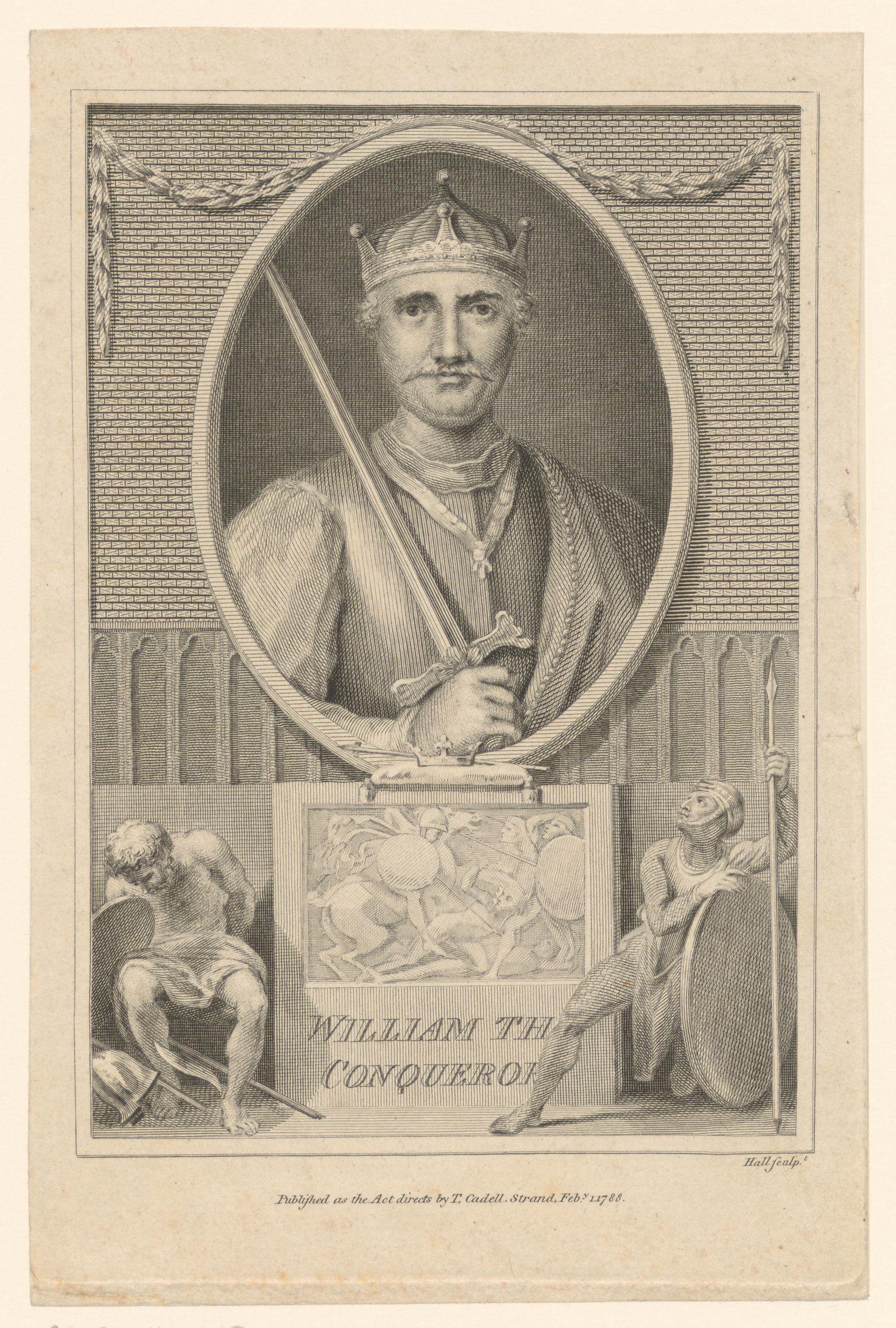 Portret van Willem I van Engeland