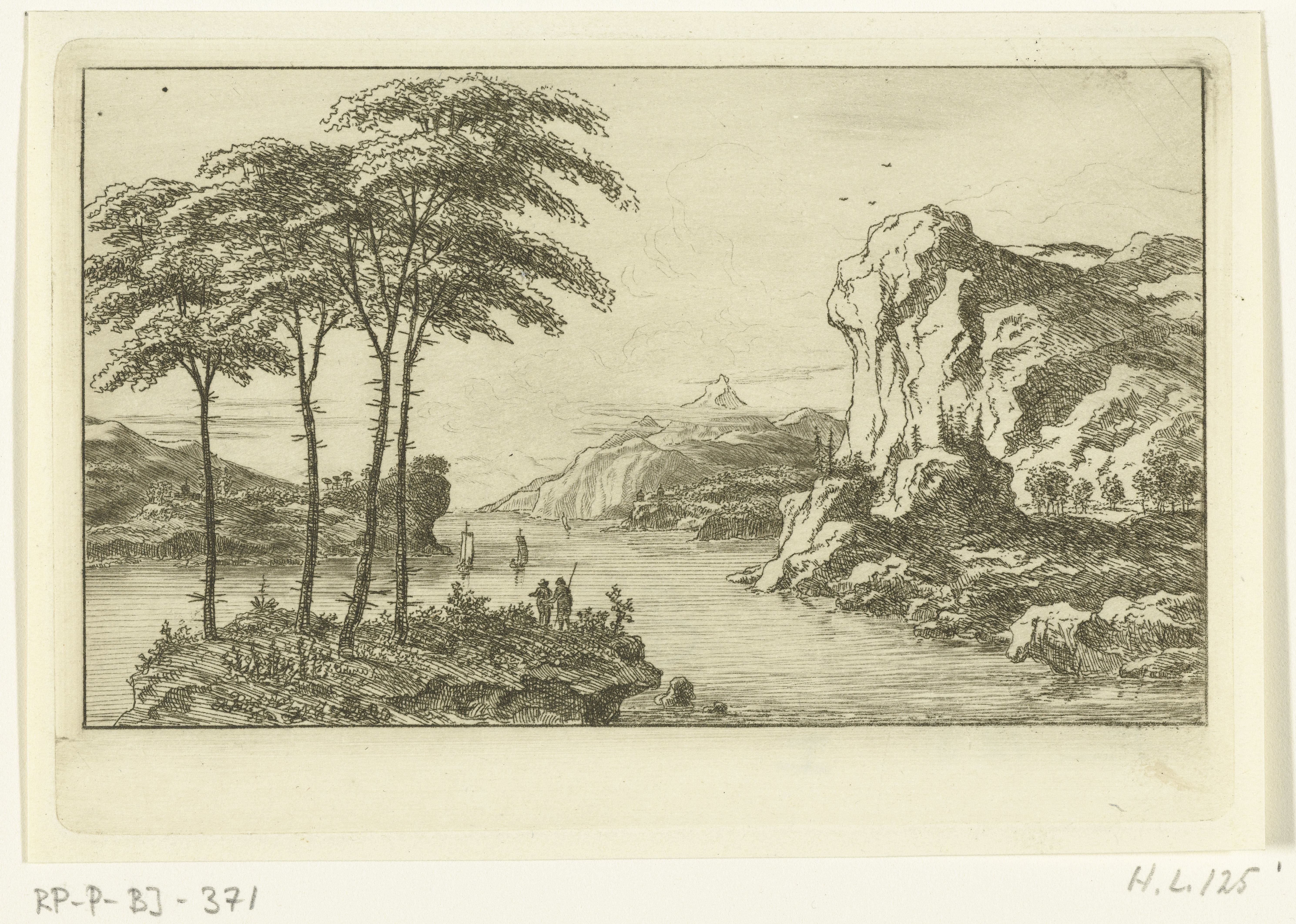 Waterlandschap bij de Adriatische Zee