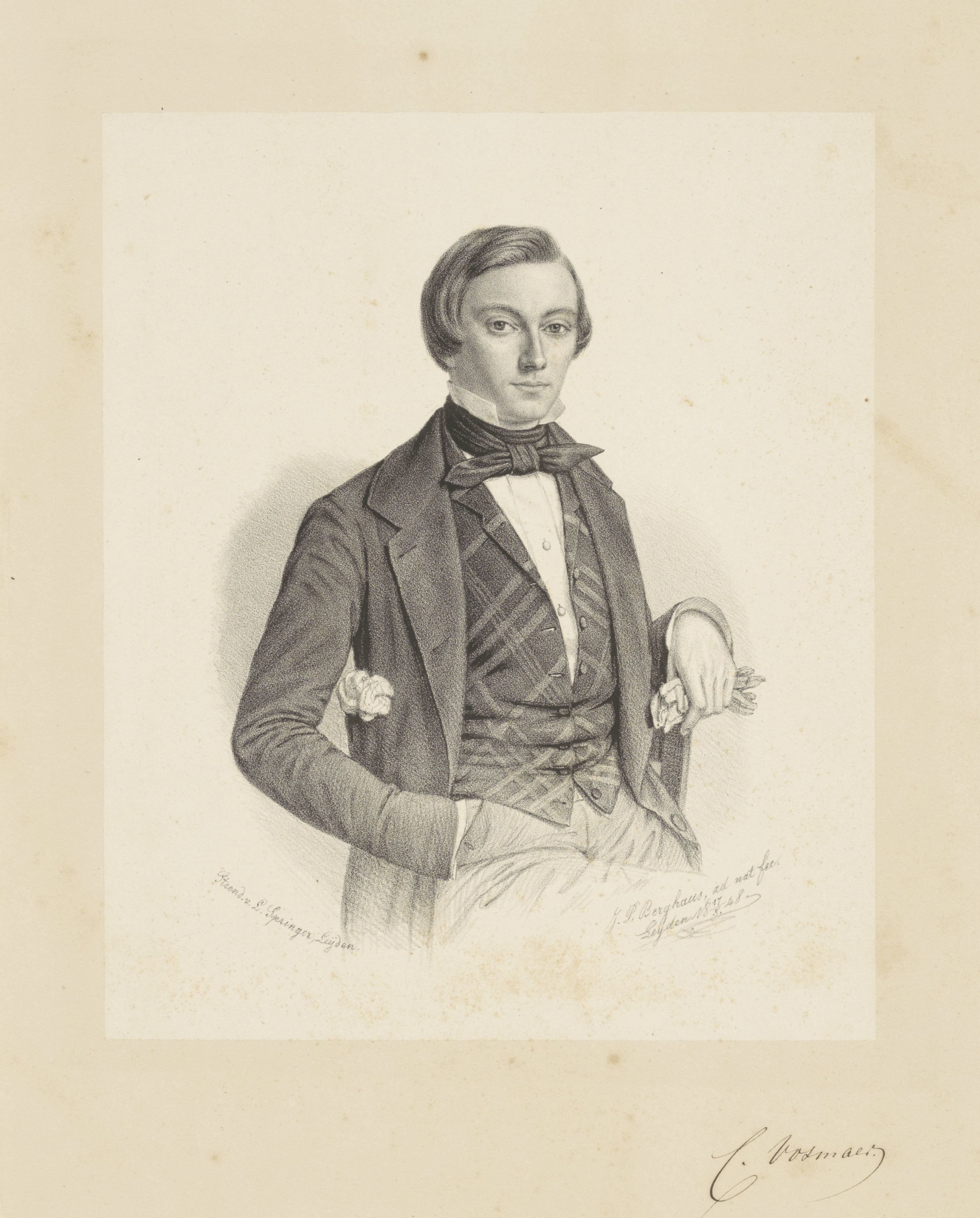 Portret van Carel Vosmaer