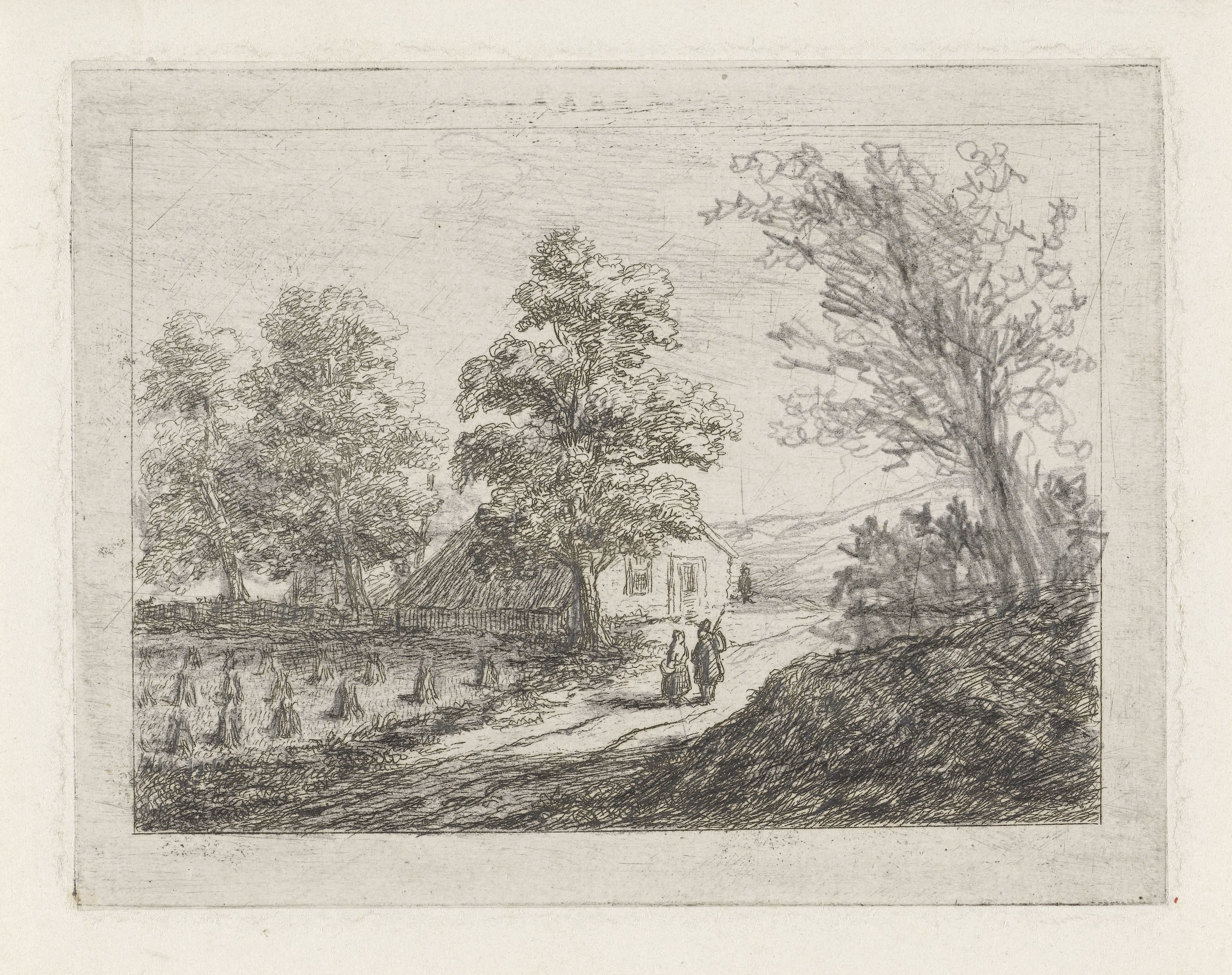 Heuvelachtig landschap