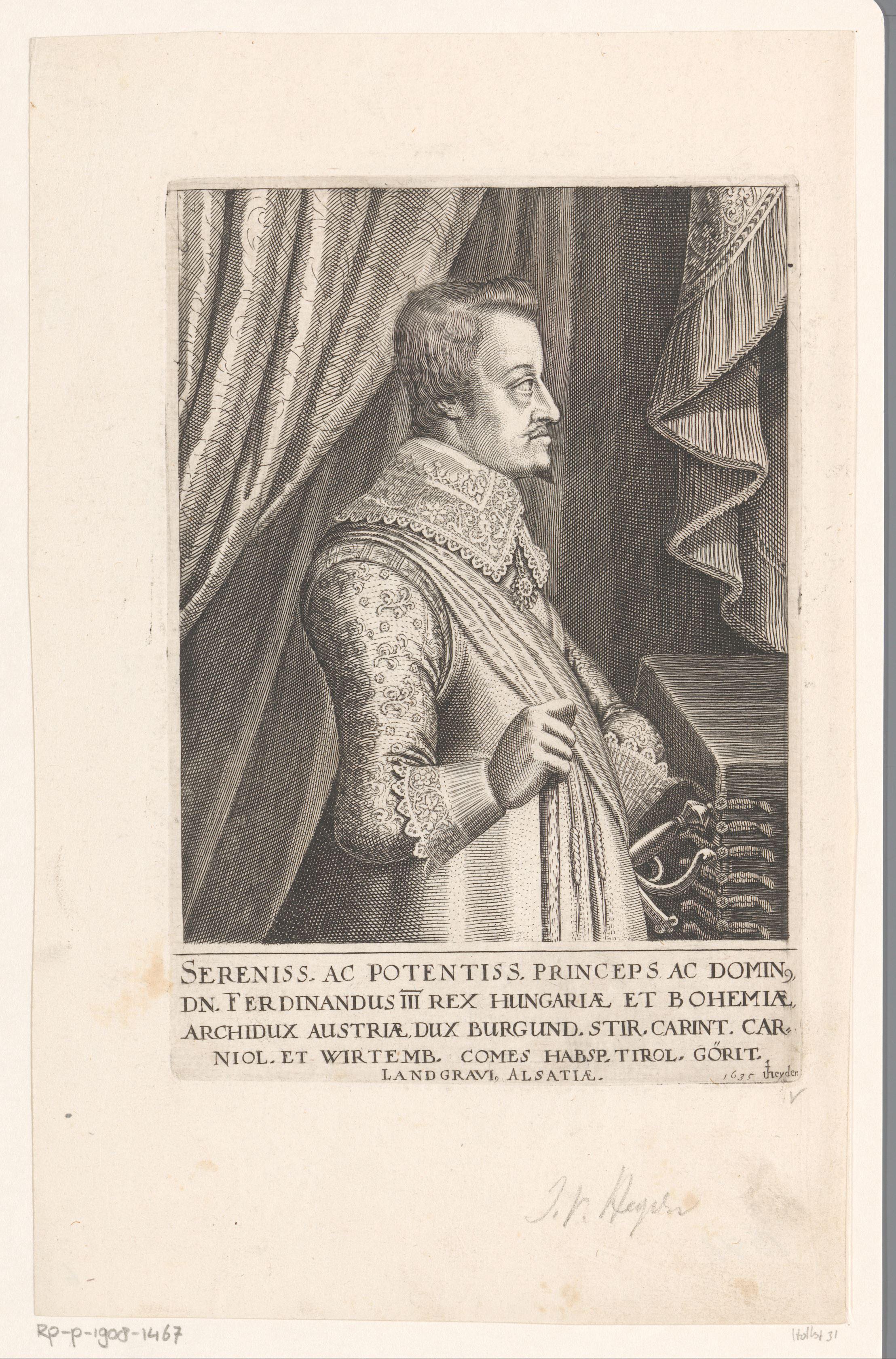 Portret van keizer Ferdinand III