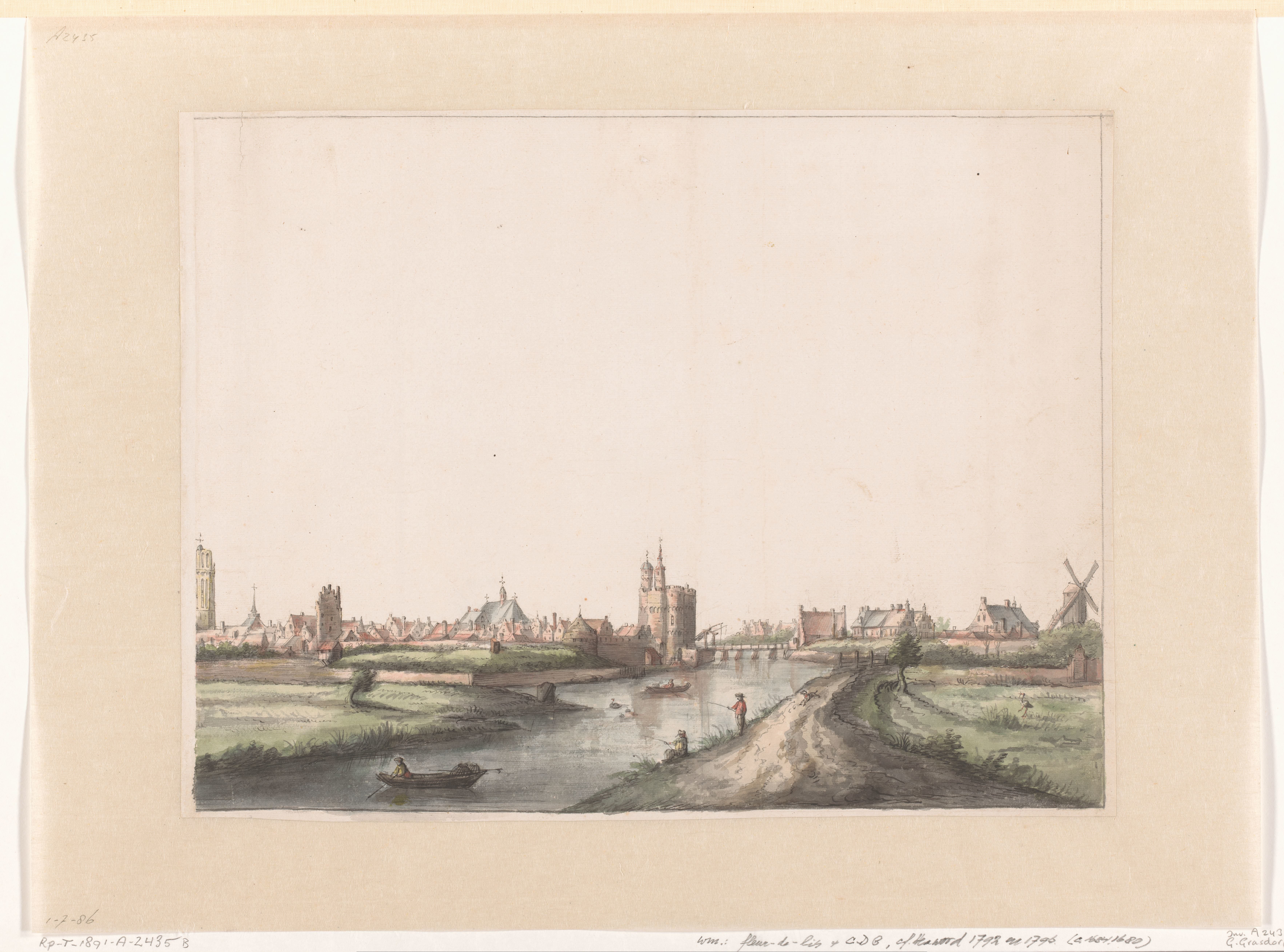 Gezicht op Zwolle