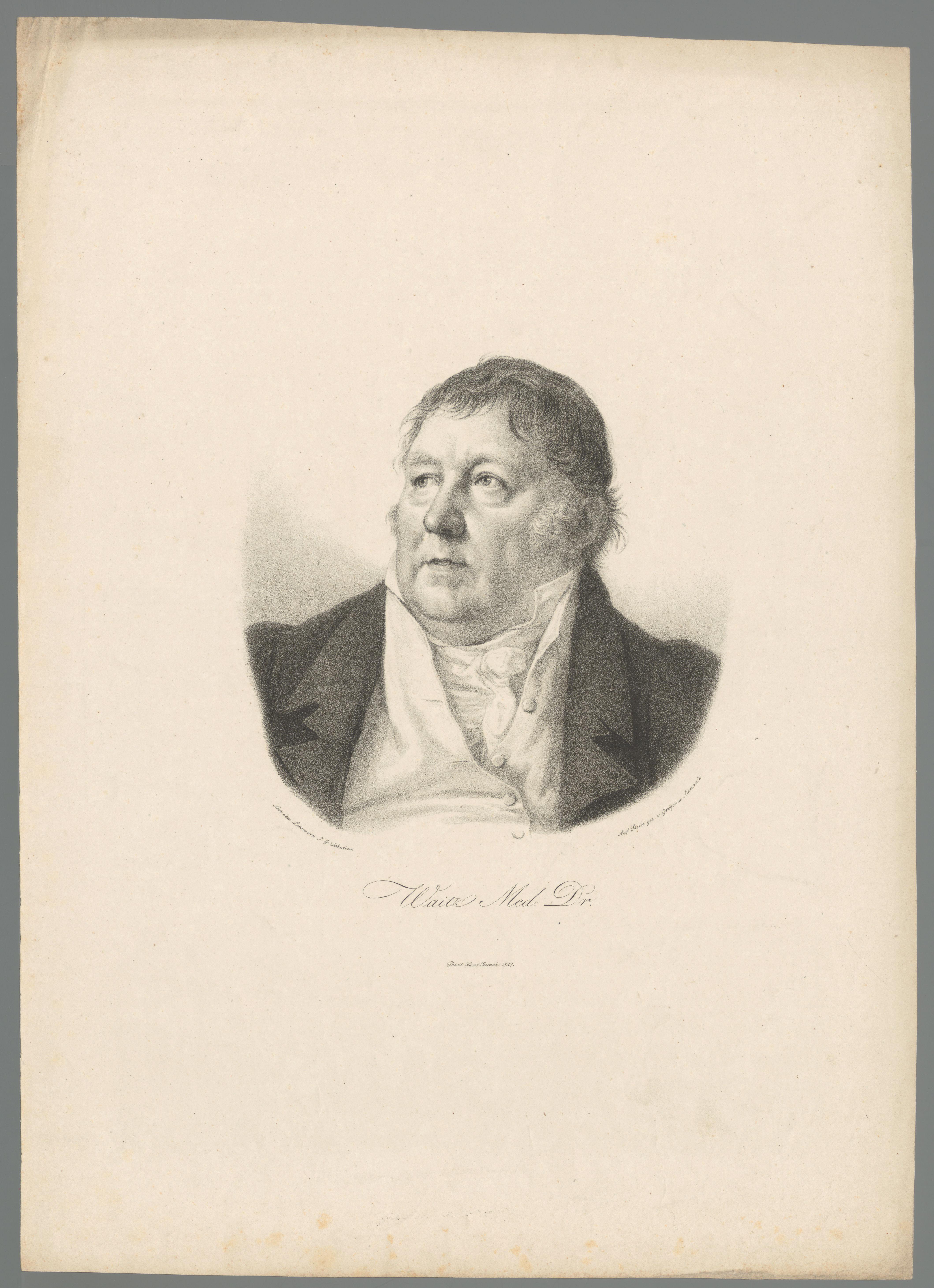 Portret van Waitz